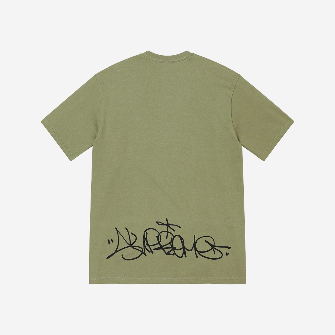 Supreme x Irak Cast T-Shirt Light Olive - 22FW 상세 이미지 2