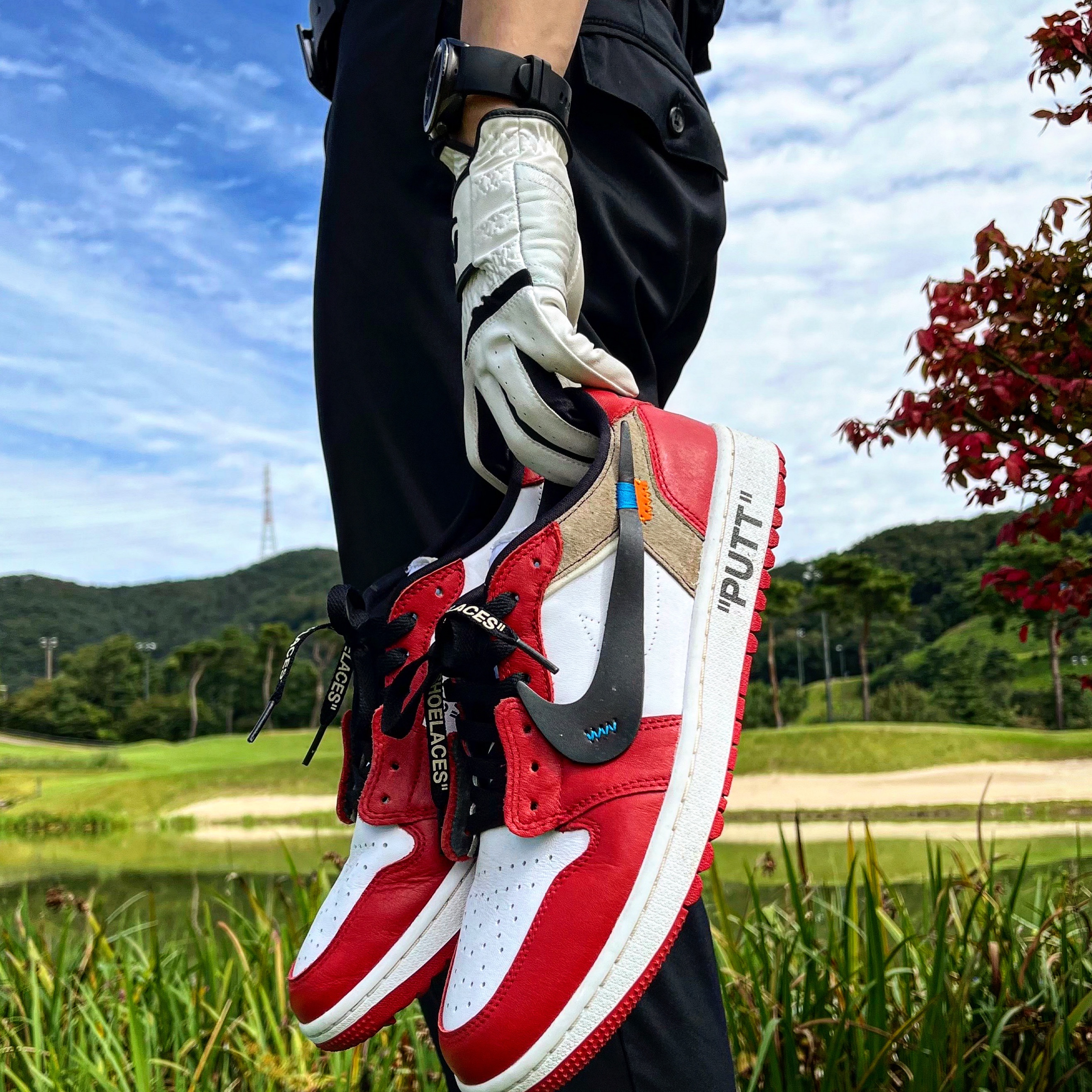 Jordan 1 Low Golf Chicago 착용 스타일