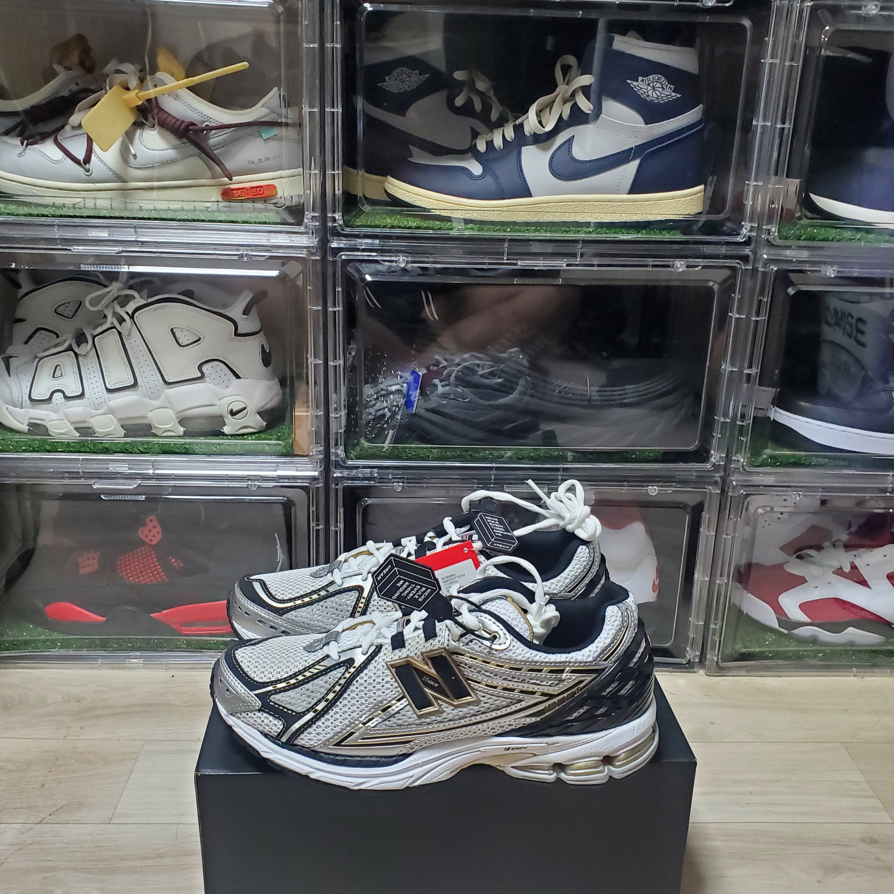 New Balance 1906R White Gold 착용 스타일 - 1