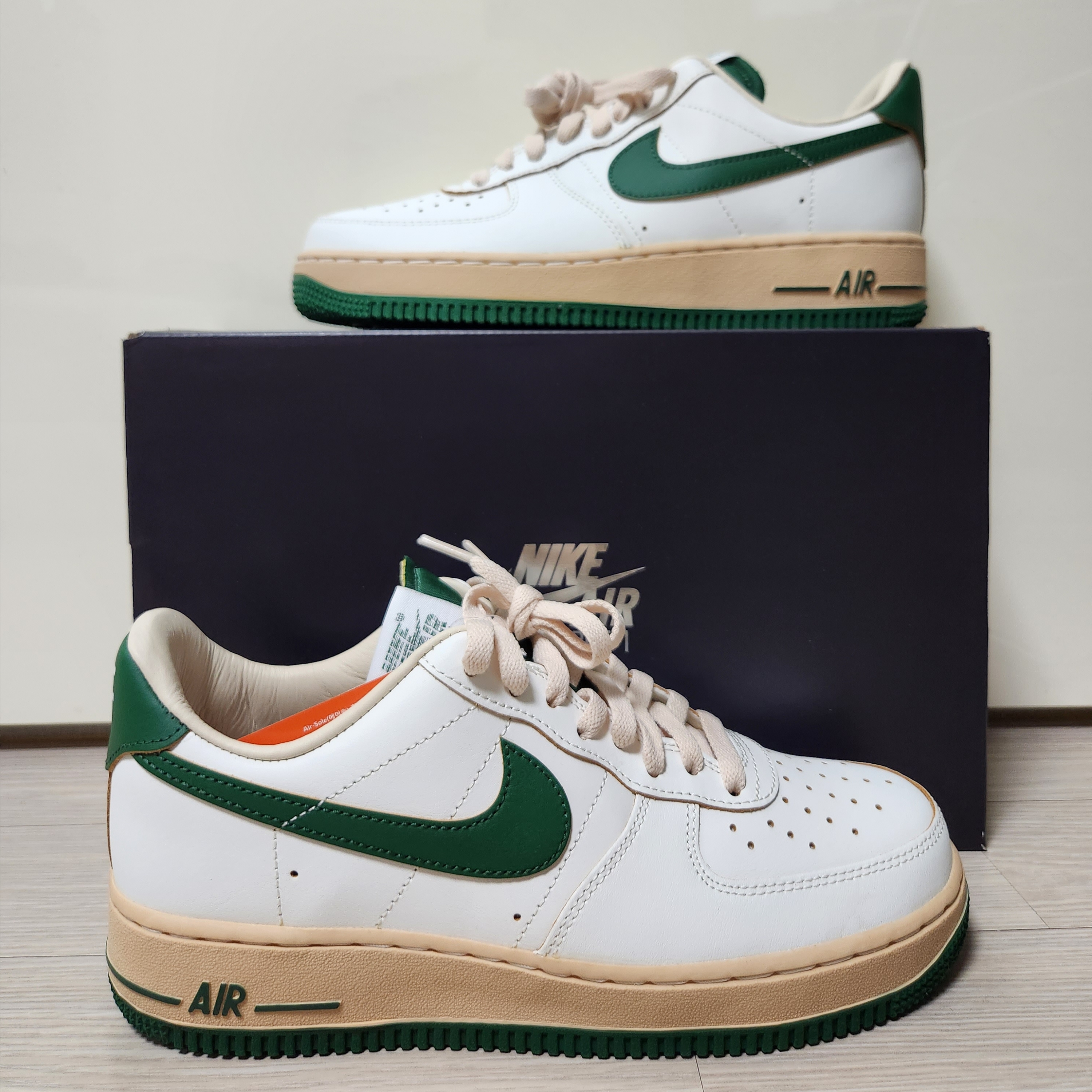 (W) Nike Air Force 1 Low Gorge Green 착용 스타일