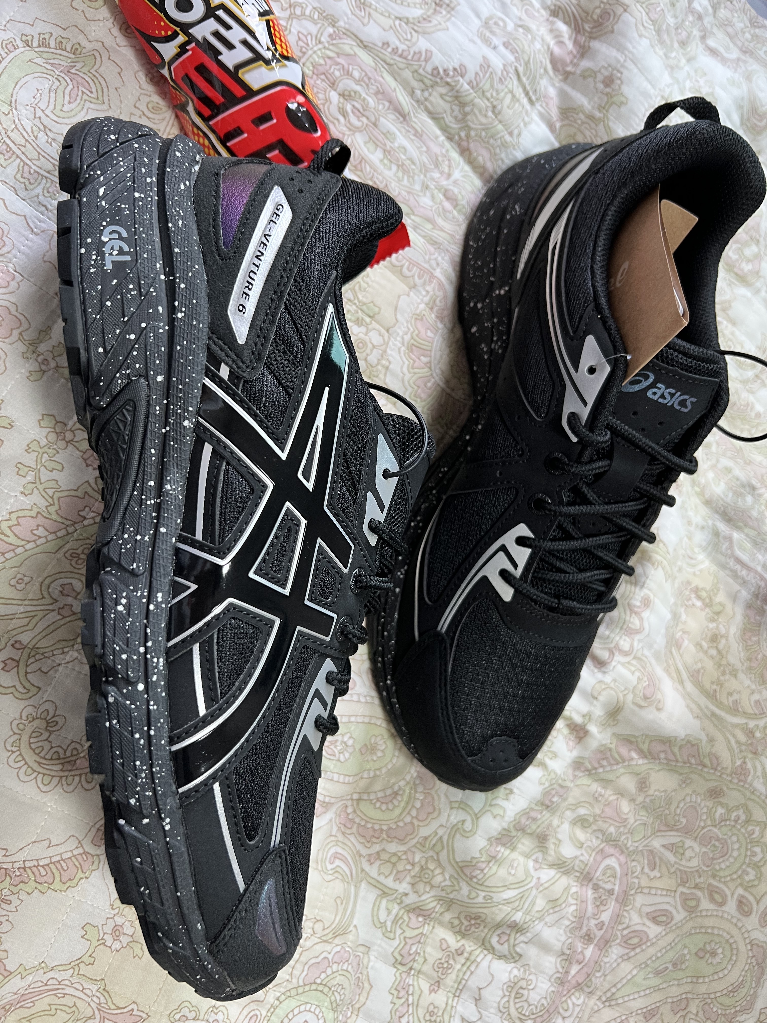 Asics Gel-Venture 6 Trail Black 착용 스타일