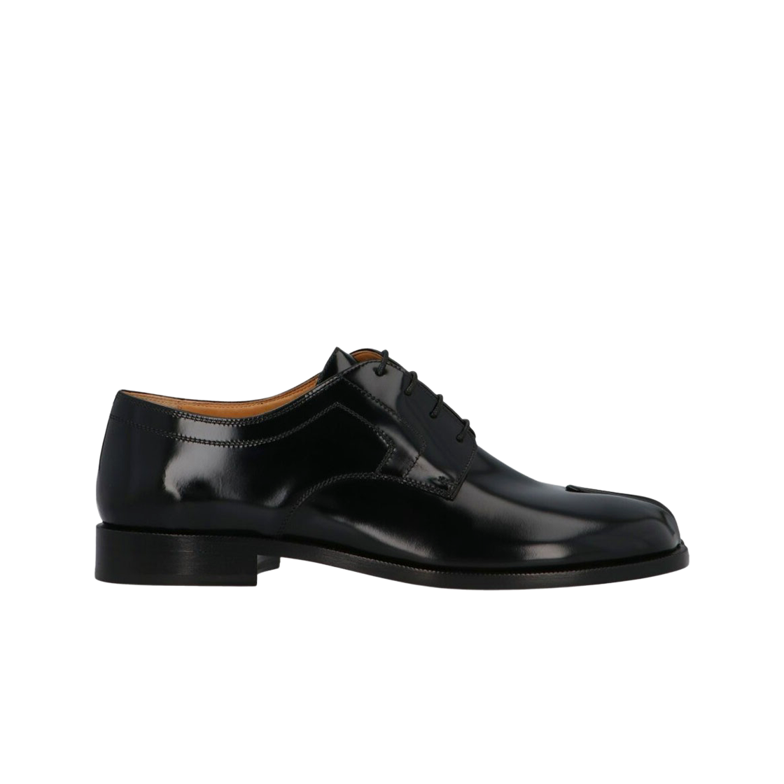 Maison Margiela Tabi Lace-Up Shoes Black 상세 이미지 1