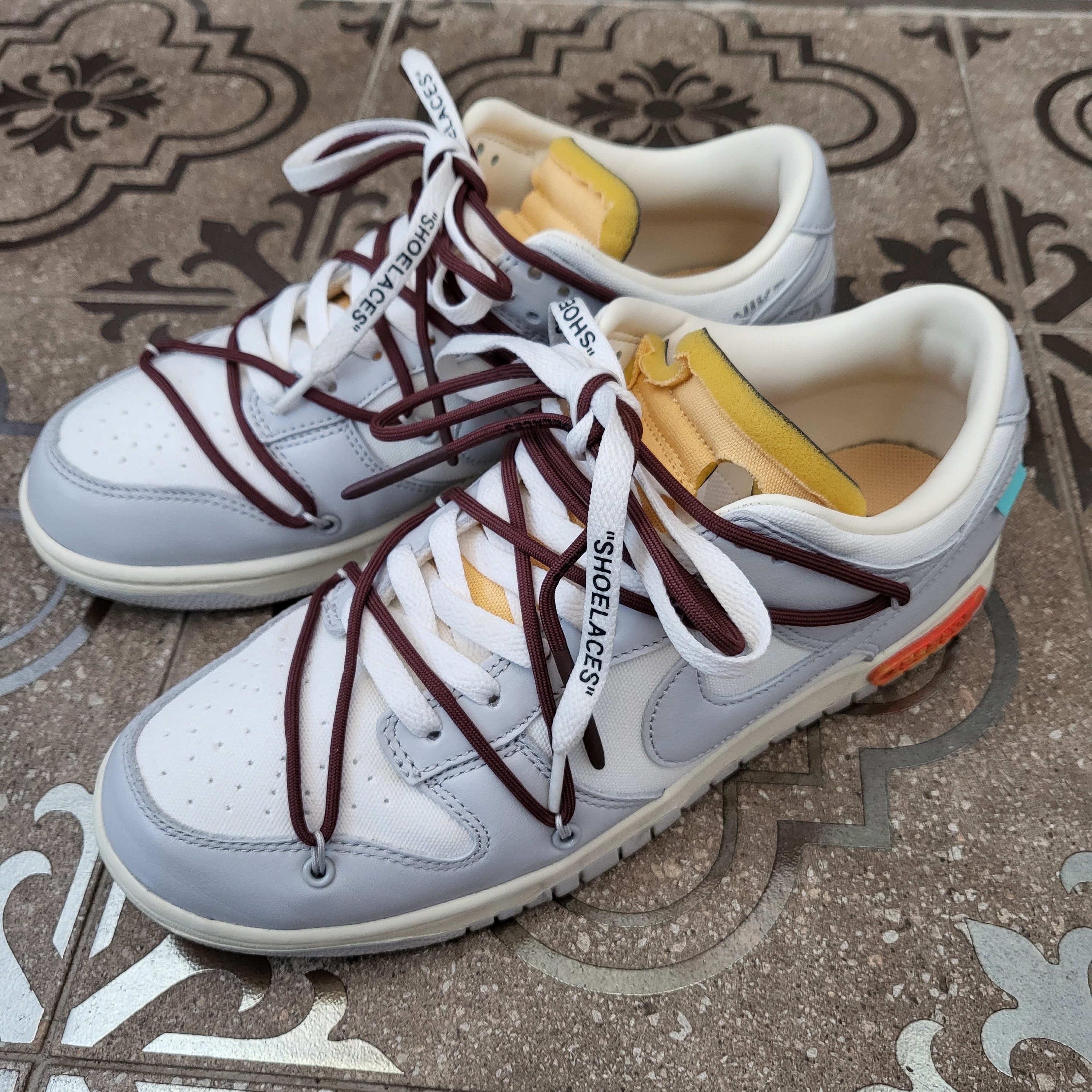 Nike x Off-White Dunk Low The 50 - Lot 46 착용 스타일 - 1