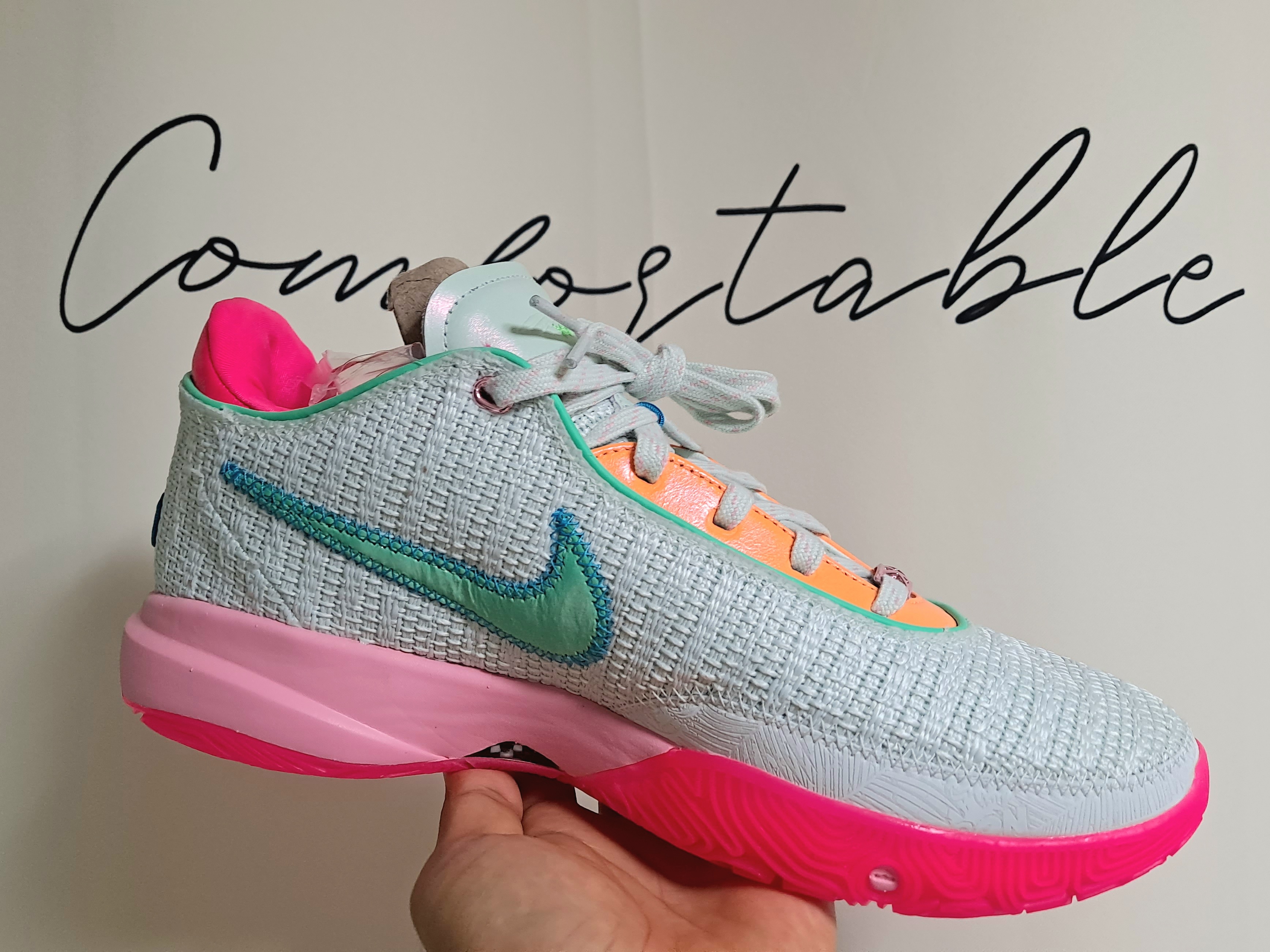 Nike LeBron XX EP Barely Green 착용 스타일 - 2