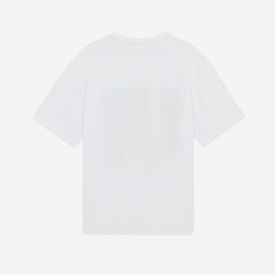 Maison Kitsune Gradient Rainbow Oversized T-Shirt White 상세 이미지 2