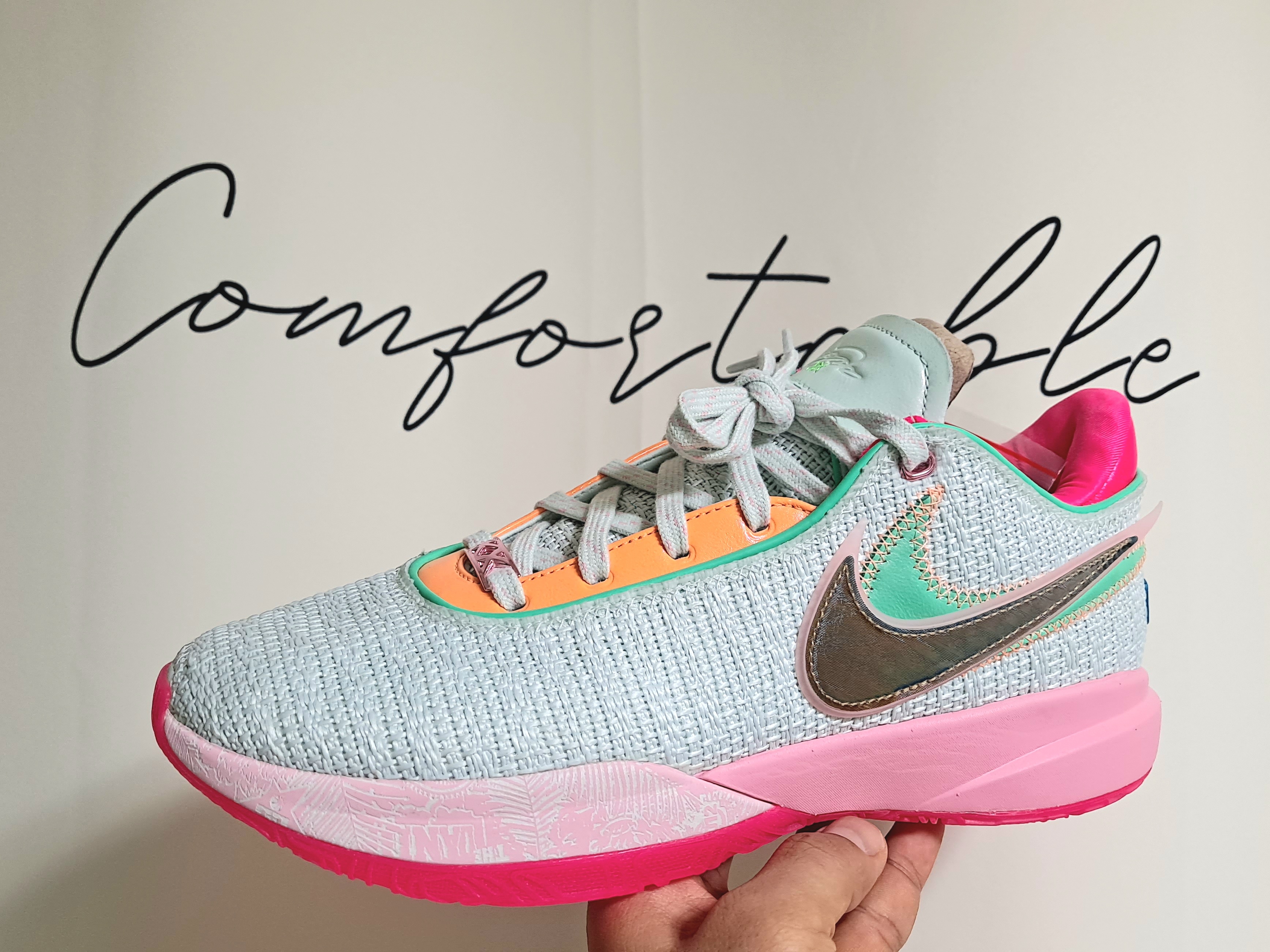 Nike LeBron XX EP Barely Green 착용 스타일 - 1
