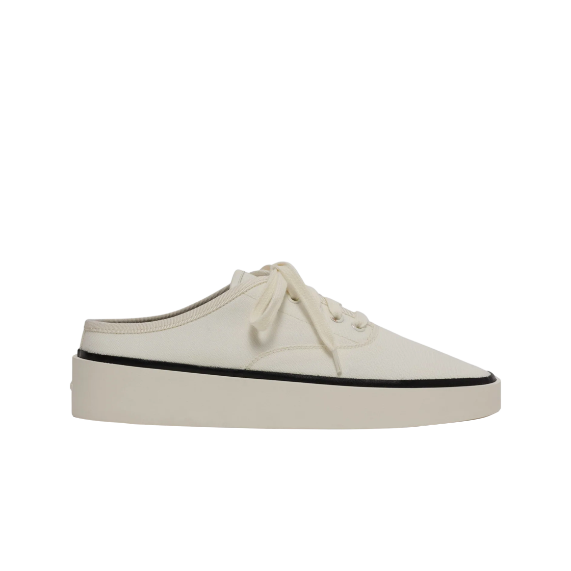 FG80-003CNV-189 Fear of God Canvas 101 Backless Sneakers Latte