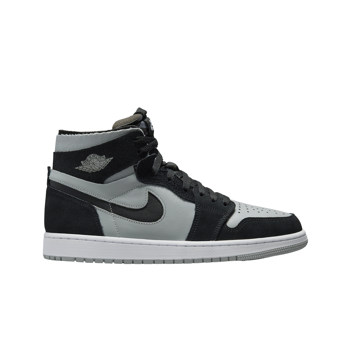 조던 1 줌 에어 컴포트 블랙 라이트 스모크 그레이(Jordan 1 Zoom Air CMFT Black Light Smoke Grey)