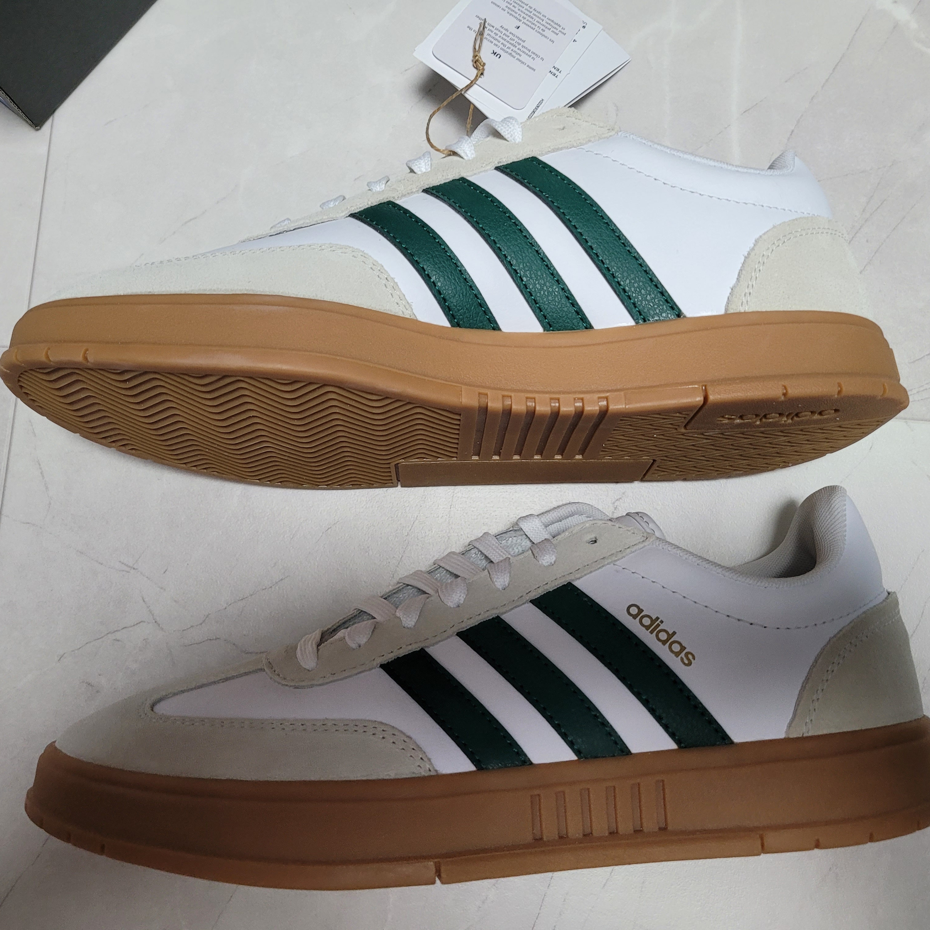 Adidas Gradas Collegiate Green 착용 스타일 - 2