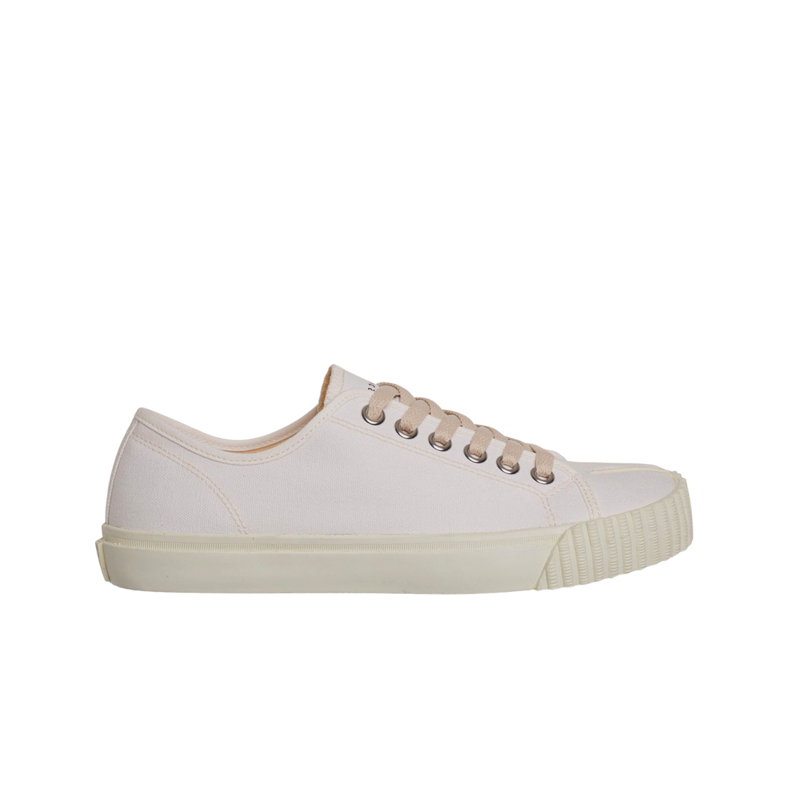 (W) 메종 마르지엘라 타비 로우 캔버스 스니커즈 화이트((W) Maison Margiela Tabi Low Canvas Sneakers White)
