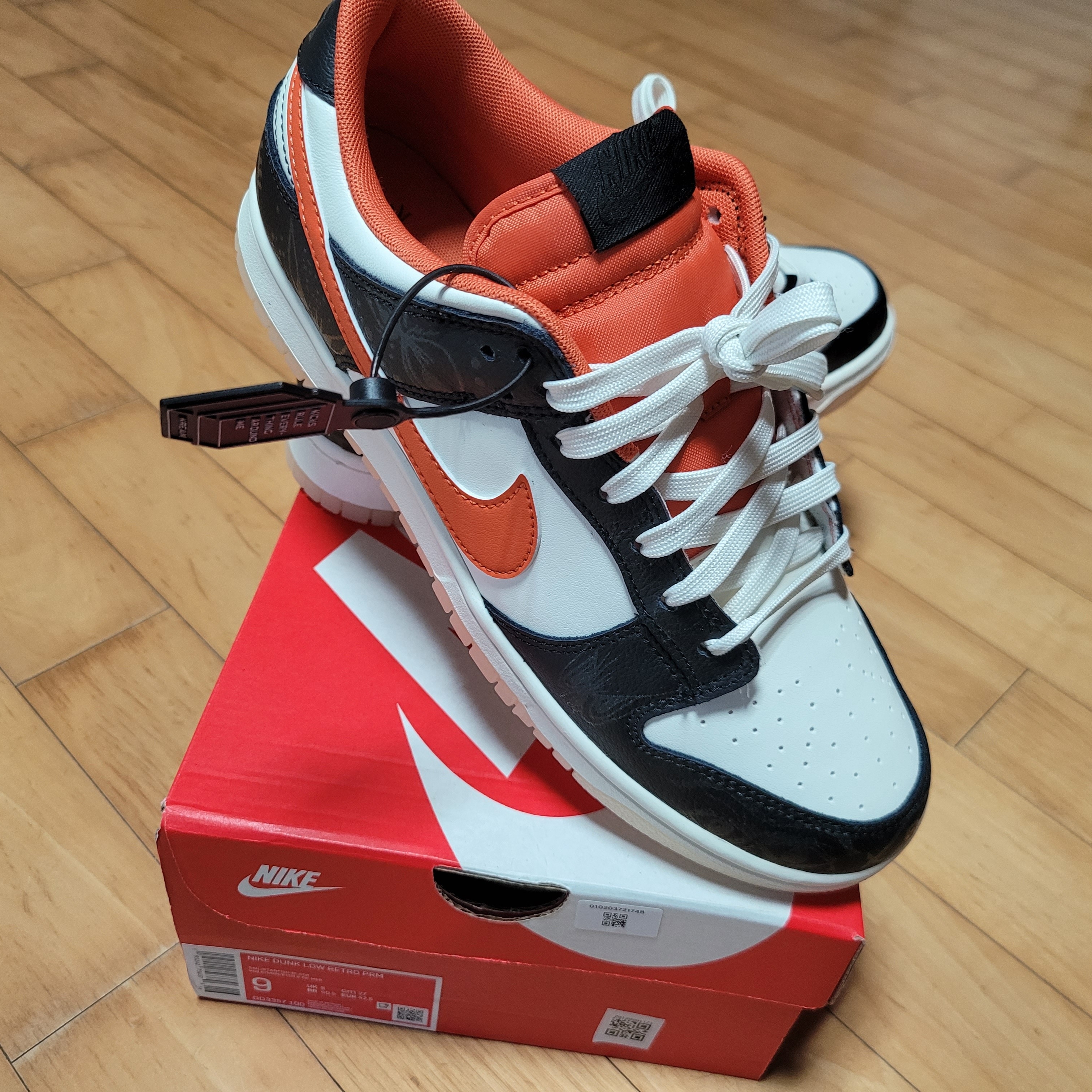 Nike Dunk Low Retro PRM Halloween 착용 스타일 - 4