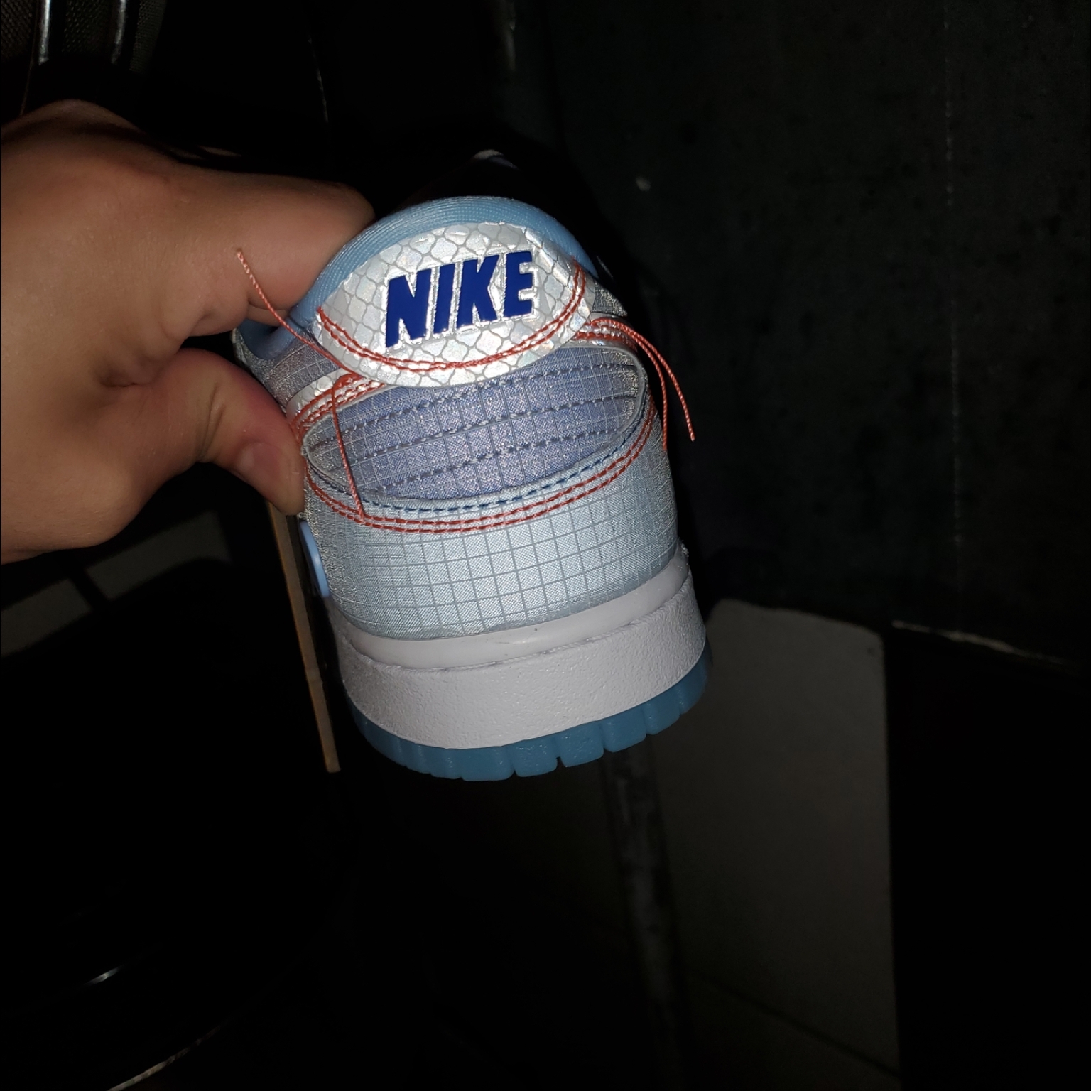 Nike x Union Dunk Low Passport Pack Argon 착용 스타일 - 4