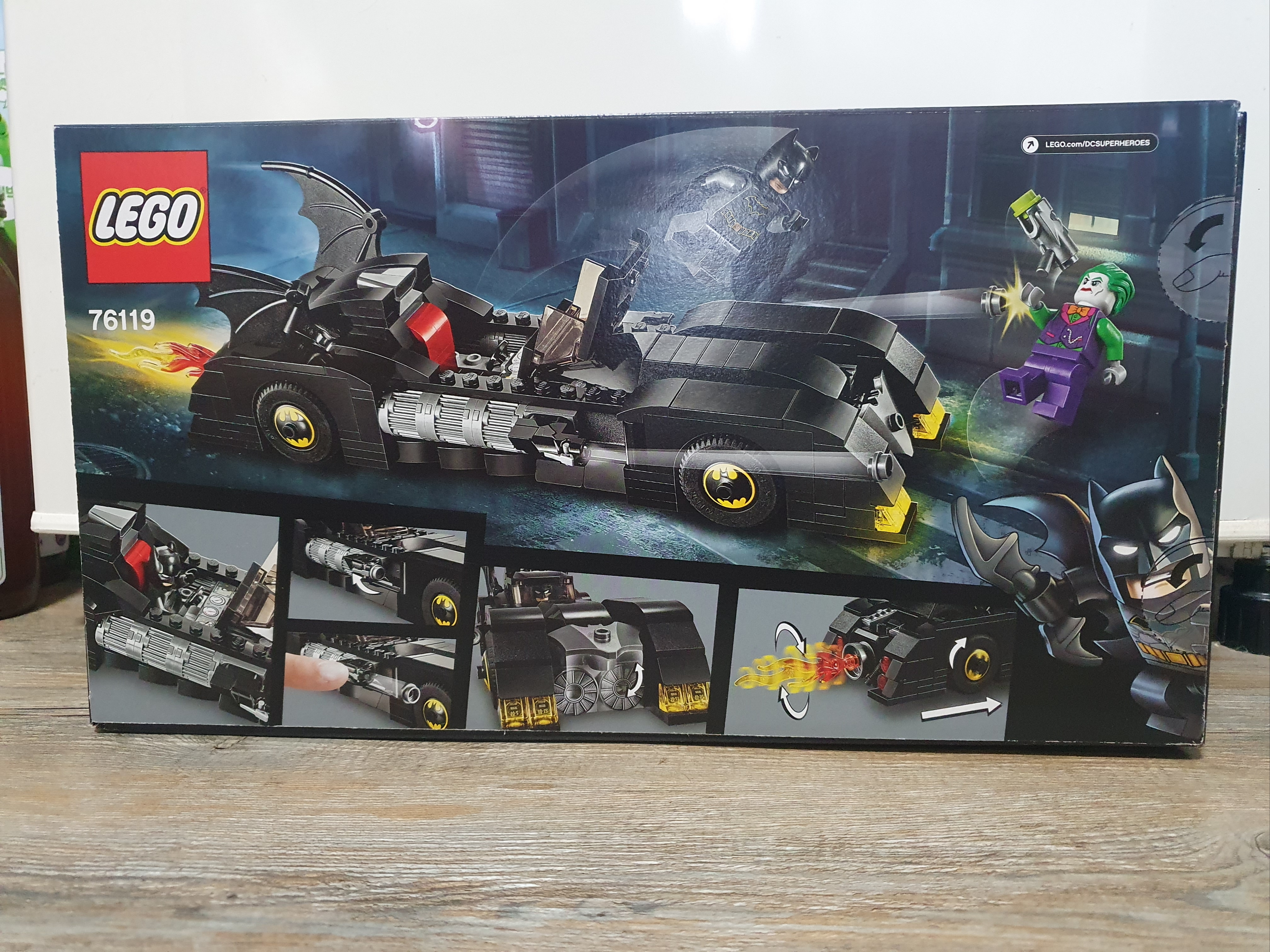 Lego DC Comics Bat Mobile: Pursuit of The Joker 착용 스타일 - 2