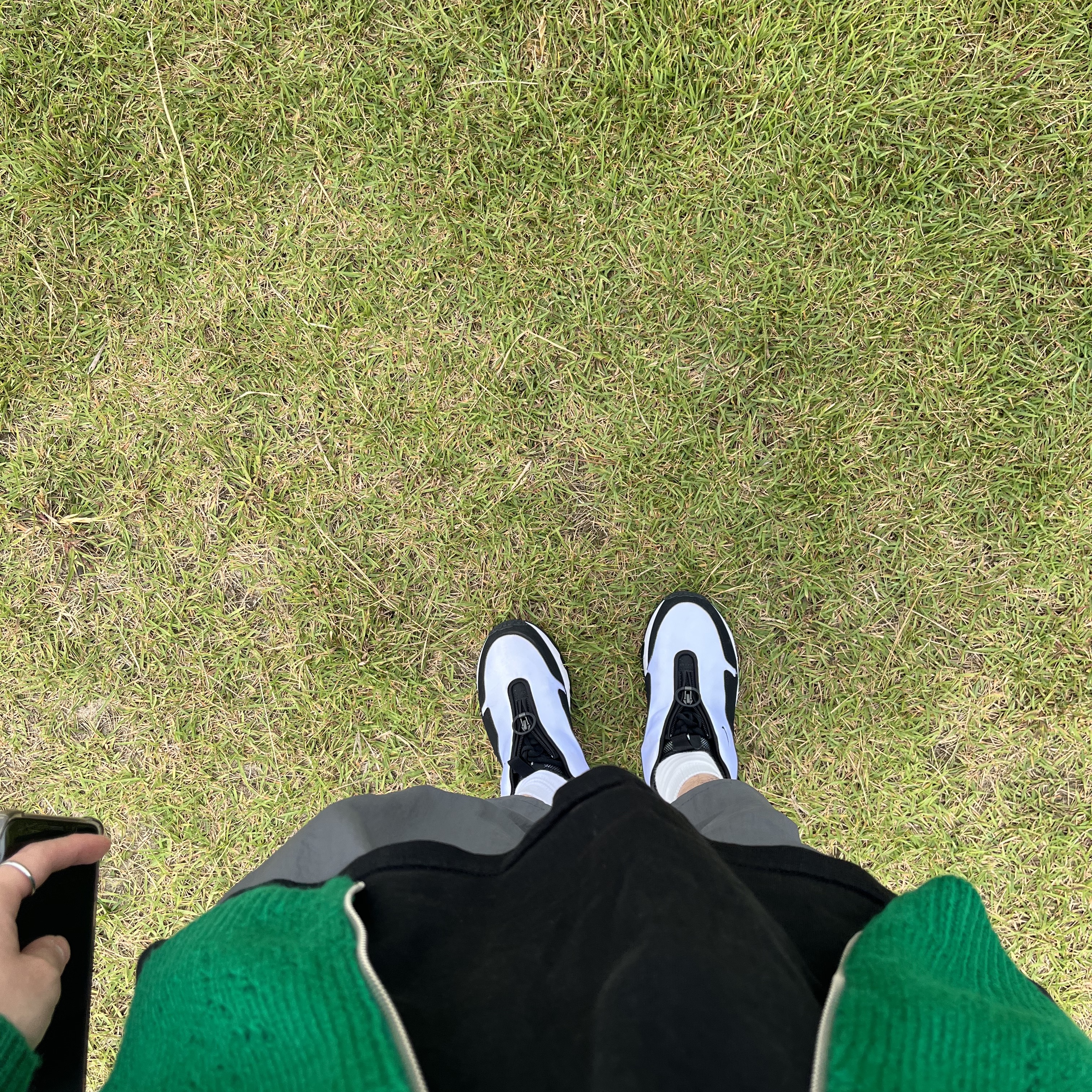 Nike x Comme des Garcons Homme Plus Air Max Sunder SP White Black 착용 스타일