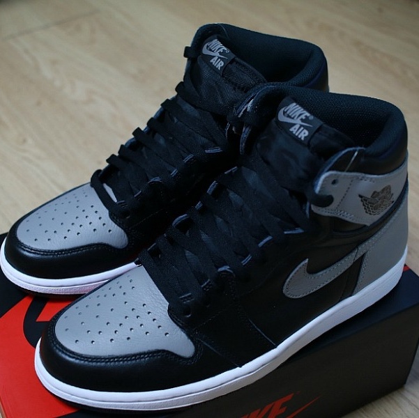 Jordan 1 Retro High OG Shadow 2018 착용 스타일 - 1