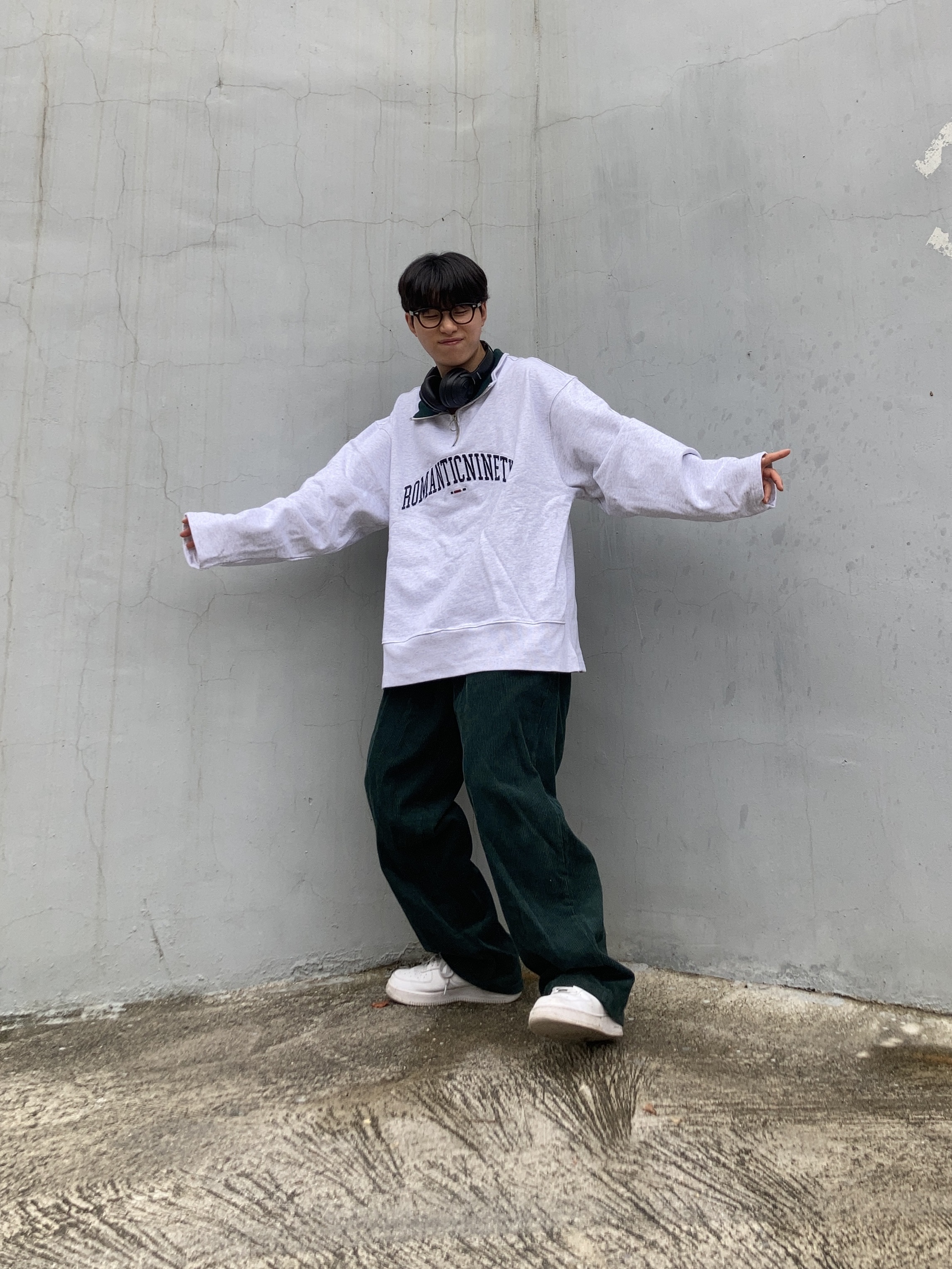 Nike Air Force 1 '07 Low White 착용 스타일 - 1