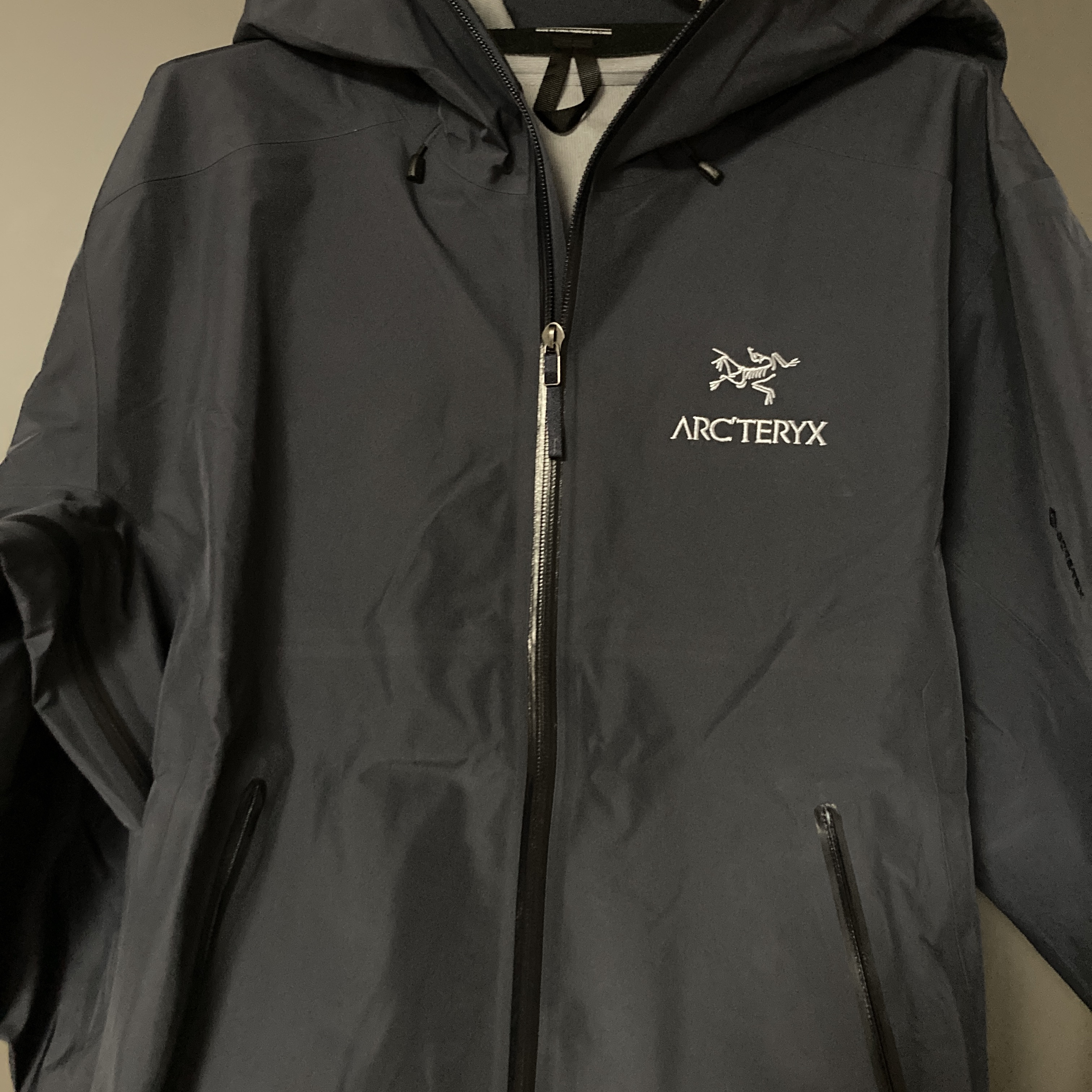 Arc'teryx Beta LT Jacket Black Sapphire 착용 스타일