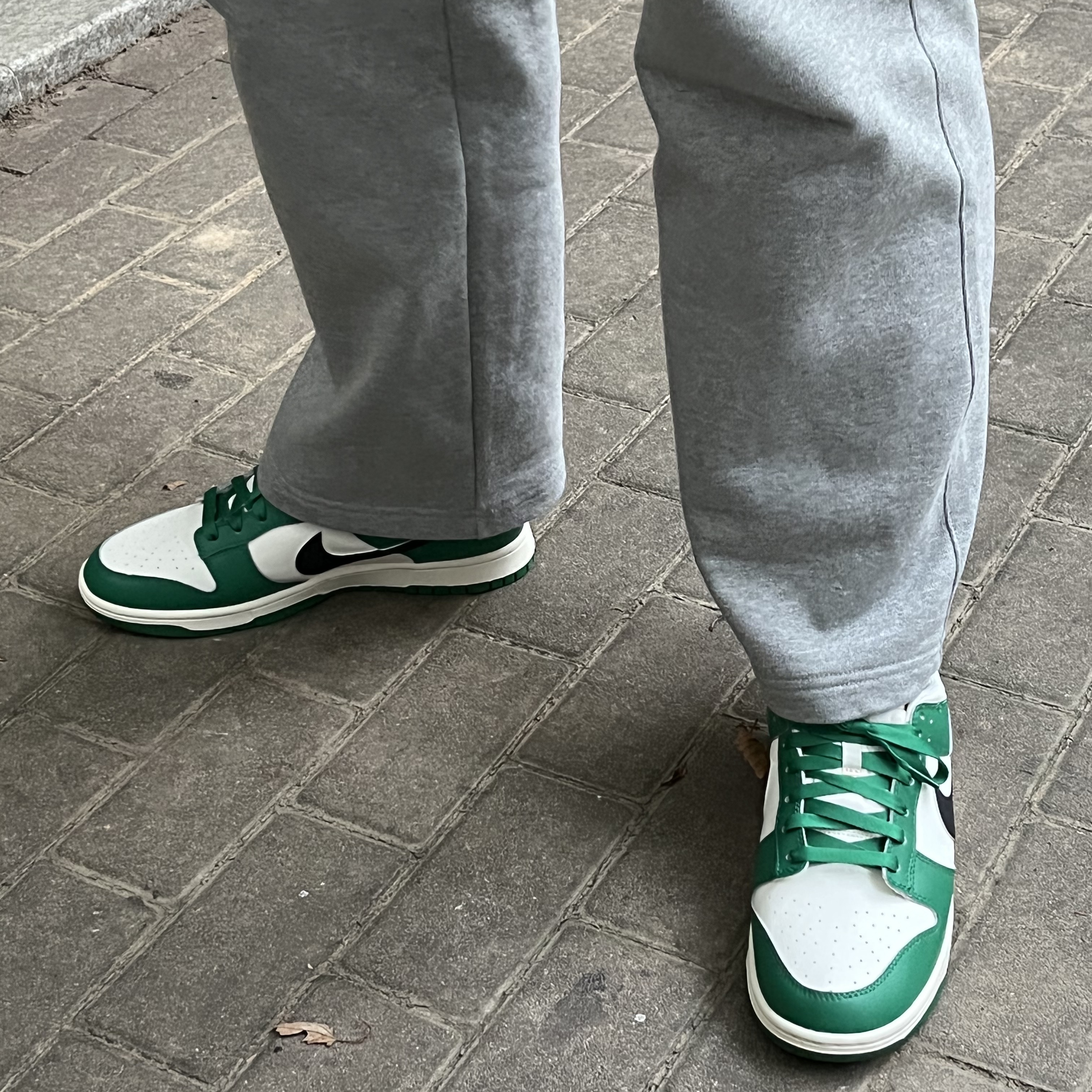 Nike Dunk Low Retro SE Jackpot Malachite, (W) Nike Dunk Low Rose Whisper 착용 스타일 - 1