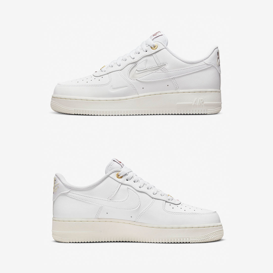 Nike Air Force 1 '07 PRM 40th Anniversary Join Forces White 착용 스타일 - 3