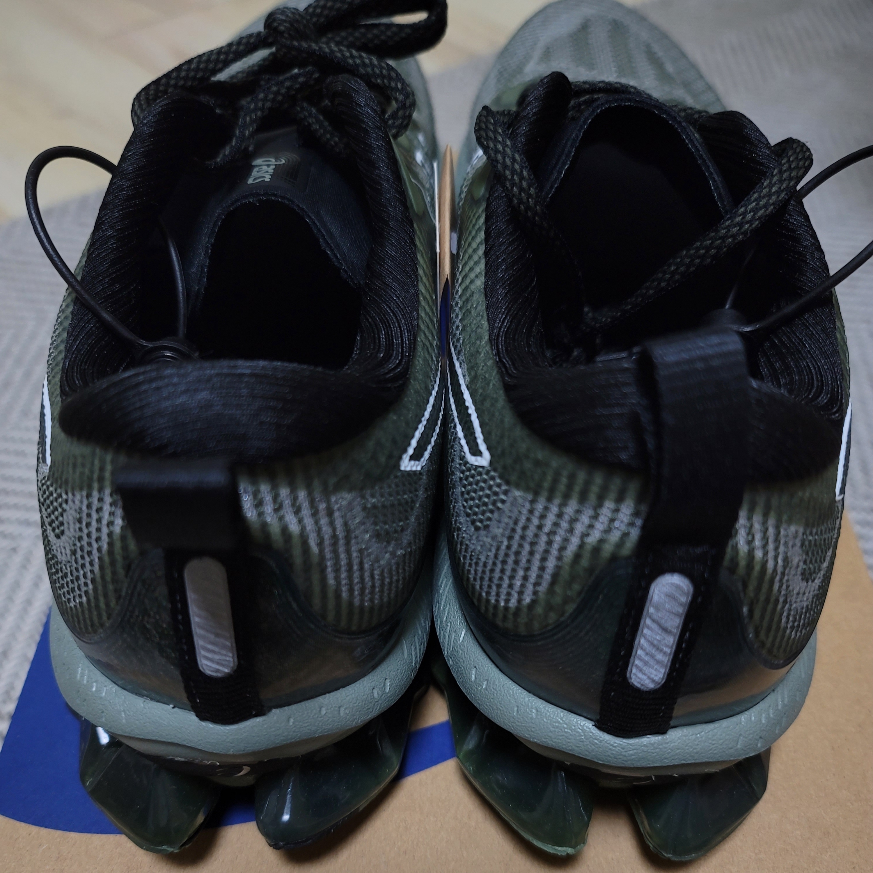 Asics Gel-Kinsei Blast LE Linchen Green White 착용 스타일 - 2