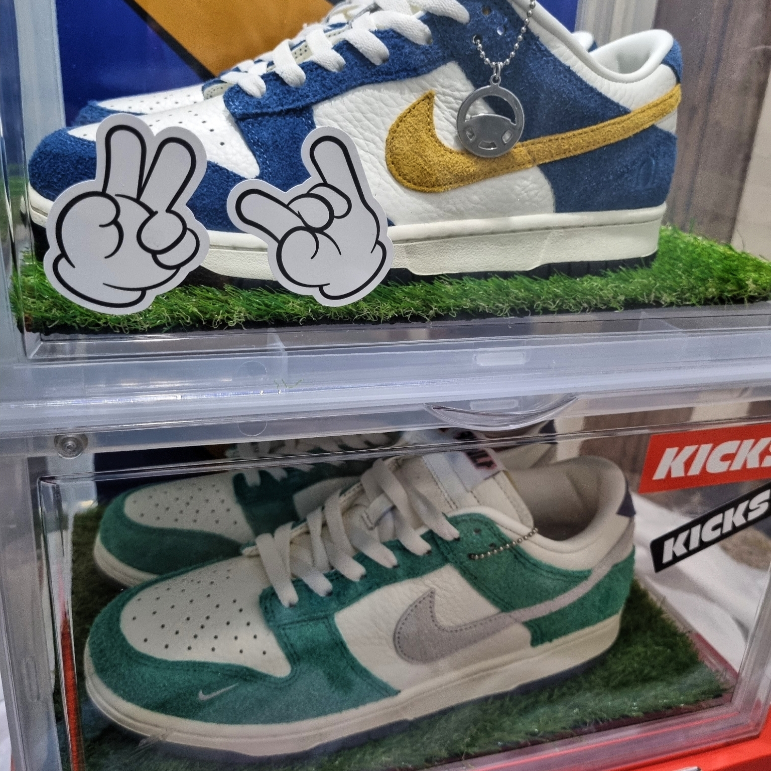 Nike x Kasina Dunk Low 80's Bus, Nike x Kasina Dunk Low Road Sign - Kasina Exclusive 착용 스타일 - 3