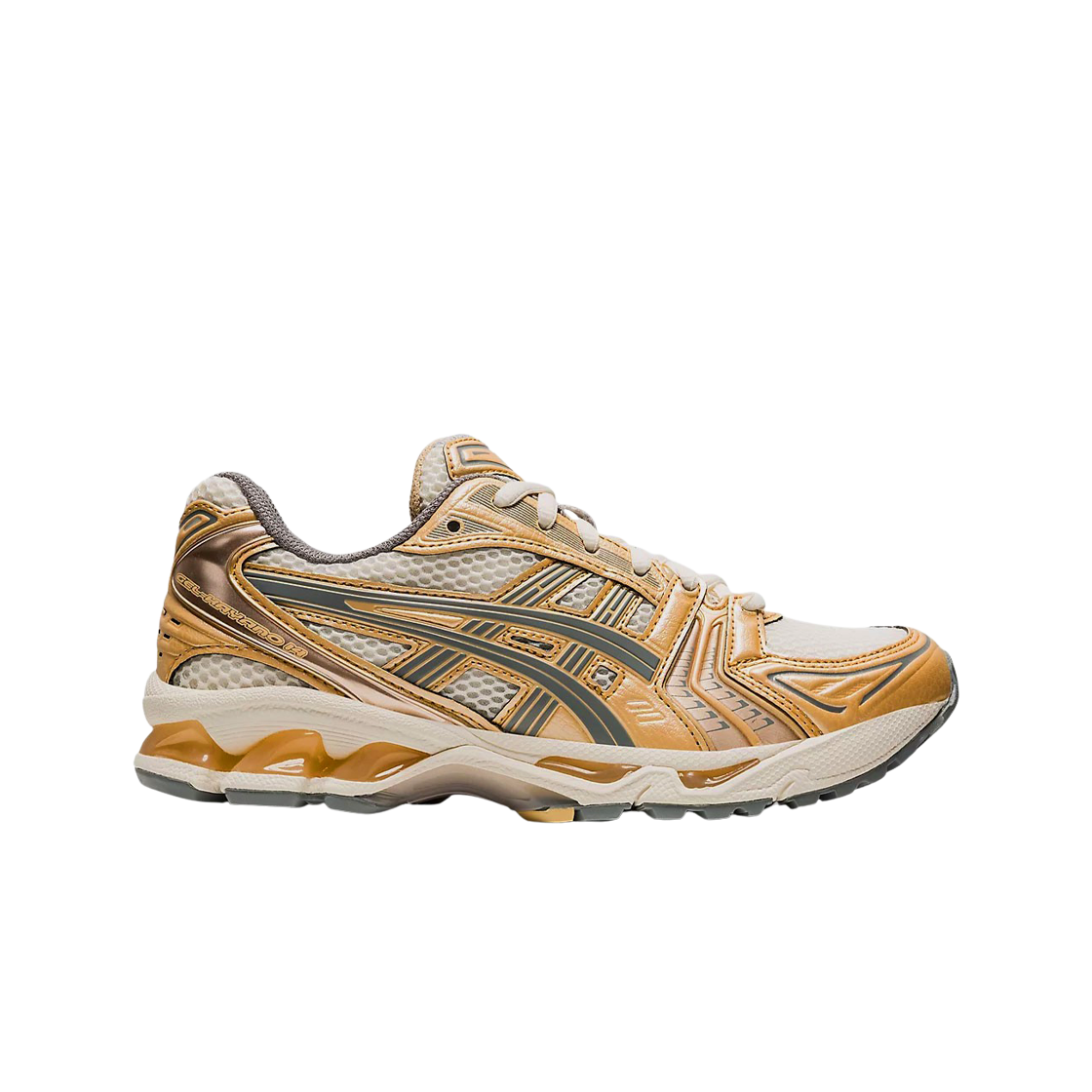 (W) 아식스 젤 카야노 14 크림 클레이 그레이((W) Asics Gel-Kayano 14 Cream Clay Grey)