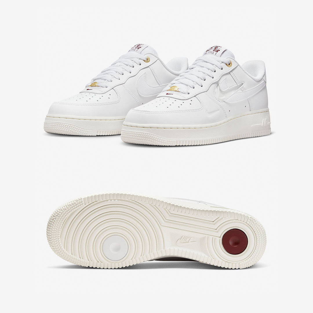 Nike Air Force 1 '07 PRM 40th Anniversary Join Forces White 착용 스타일 - 2