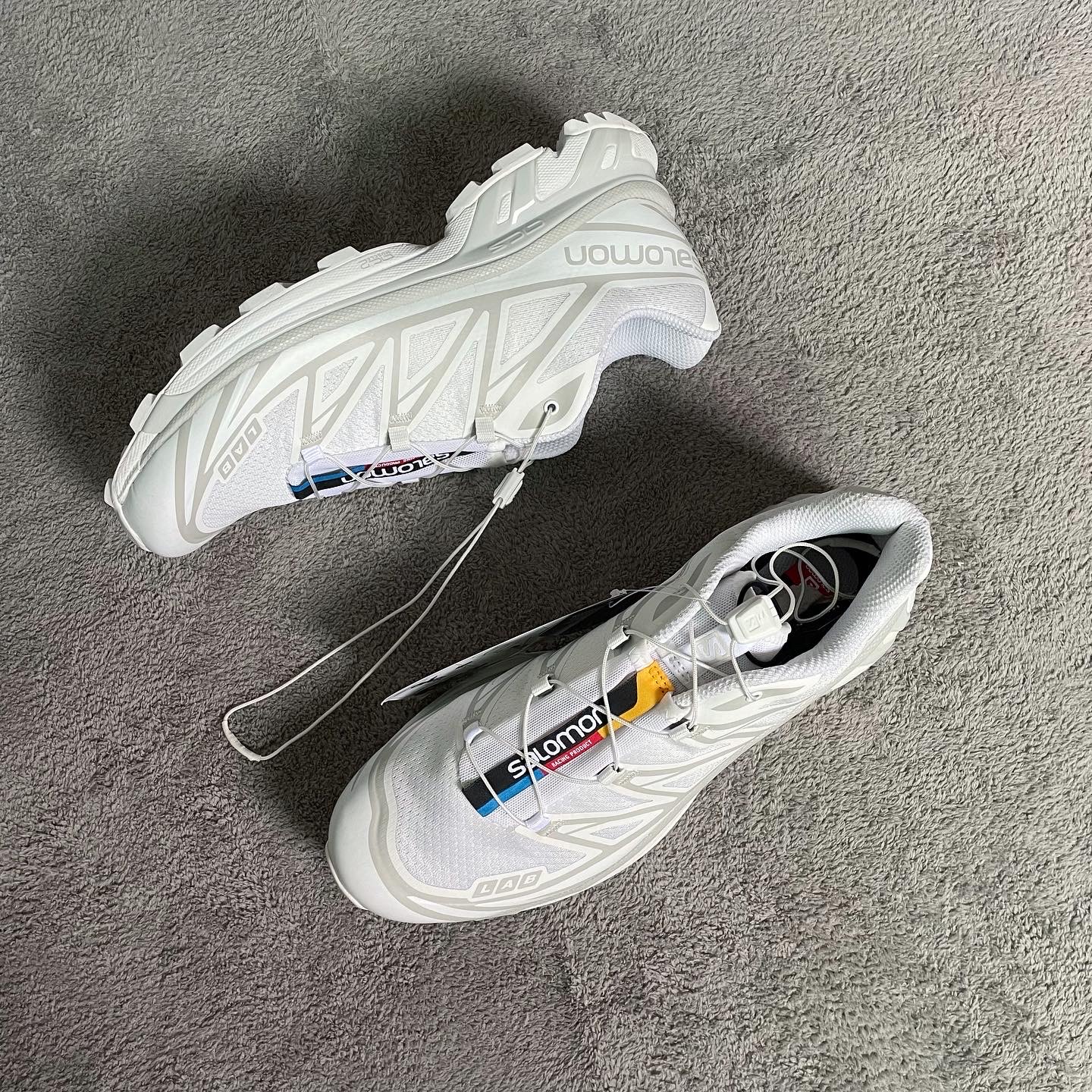 Salomon XT-6 ADV White 착용 스타일 - 1