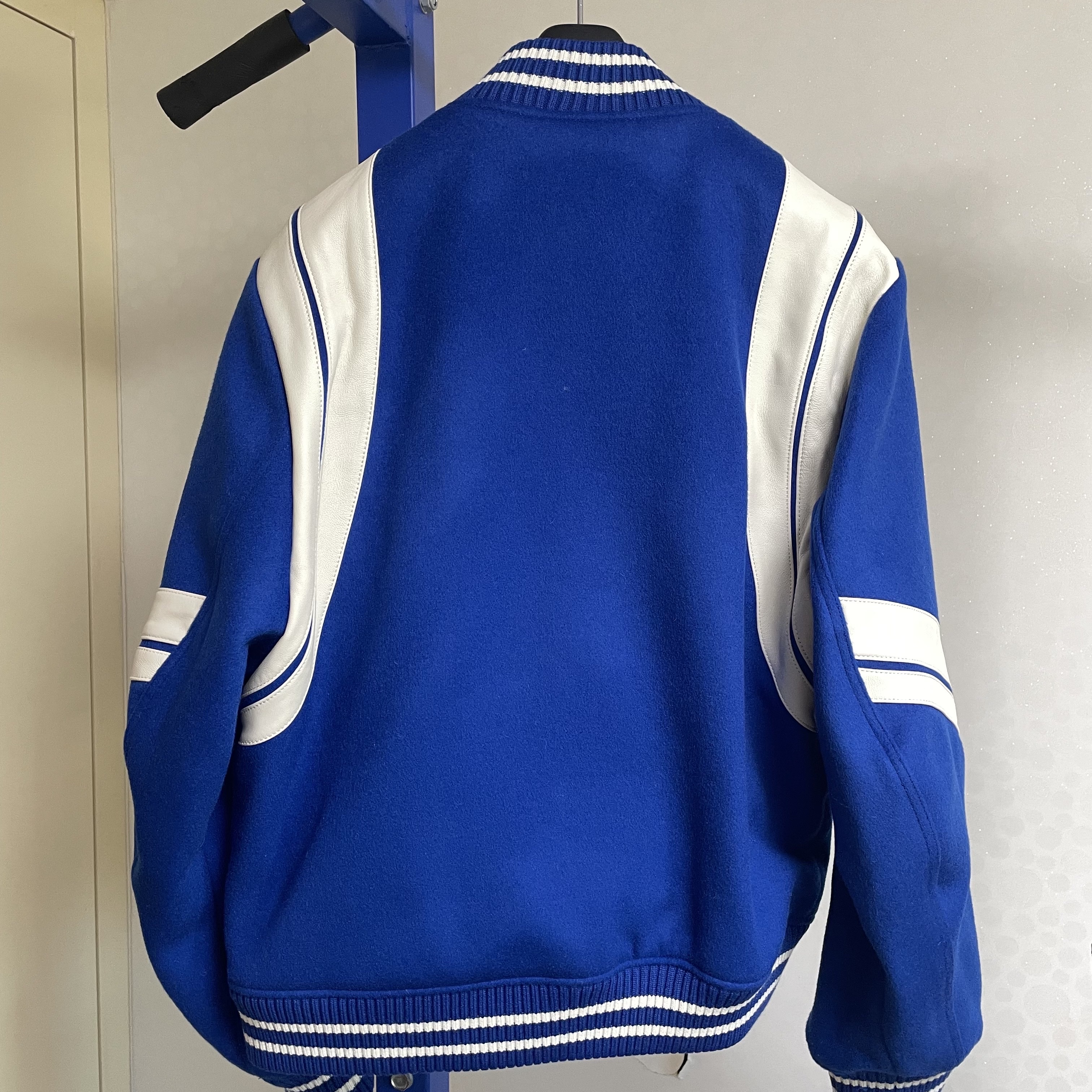 Ader Error Twit Jumper Blue 착용 스타일 - 4