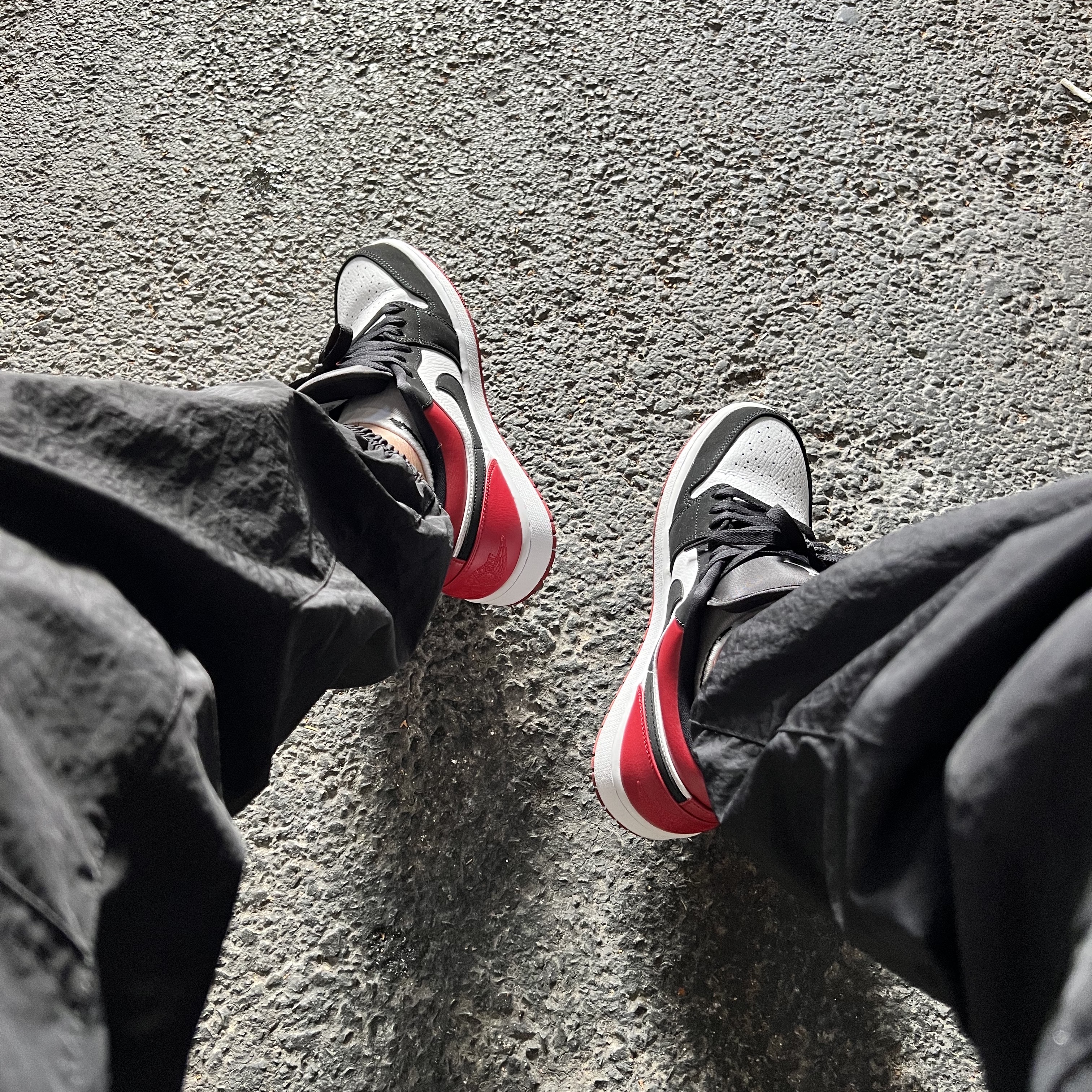 Jordan 1 Low Black Toe 착용 스타일