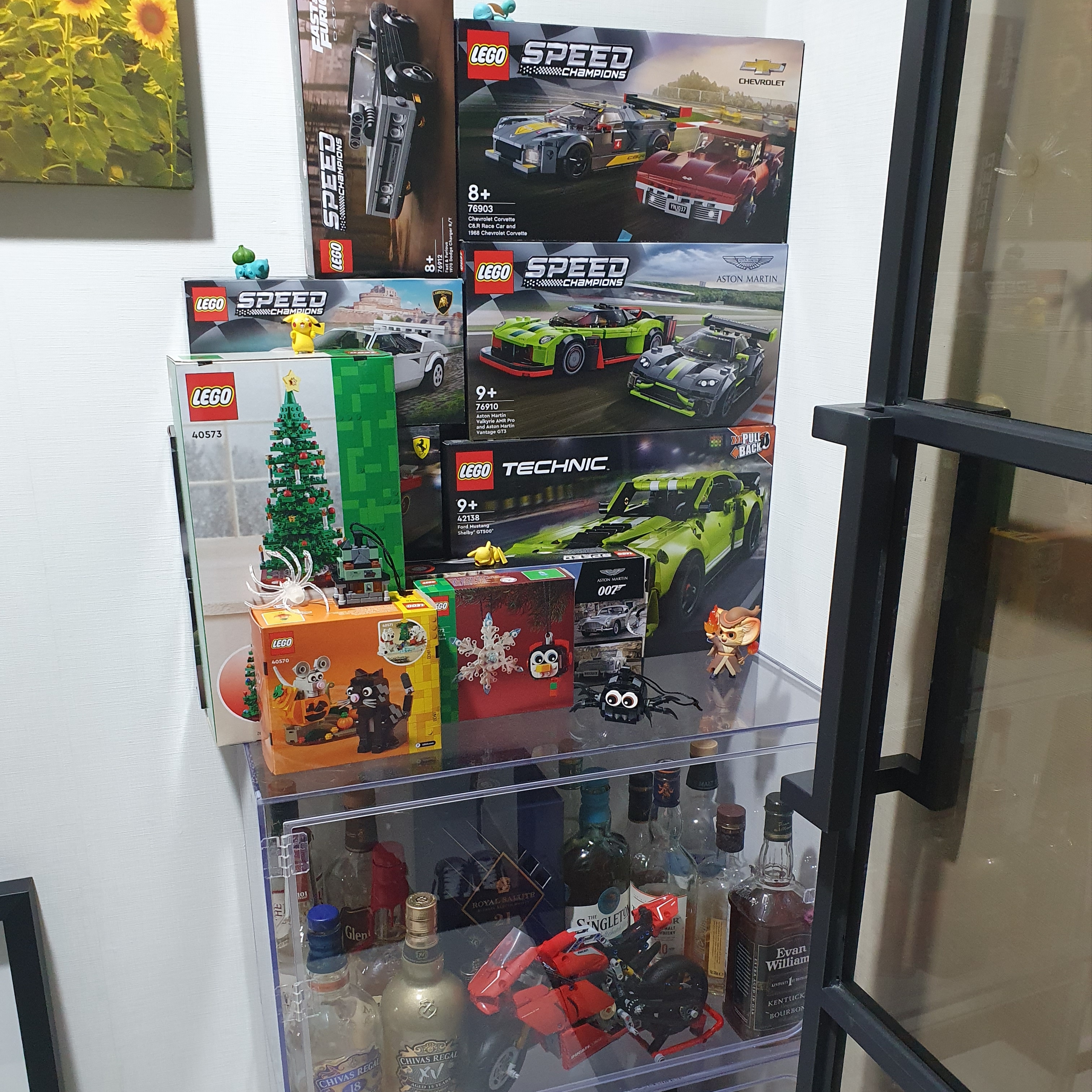 Lego Ford Mustang Shelby GT500, Lego Aston Martin Valkyrie AMR Pro & Aston Martin Vantage GT3 착용 스타일 - 1