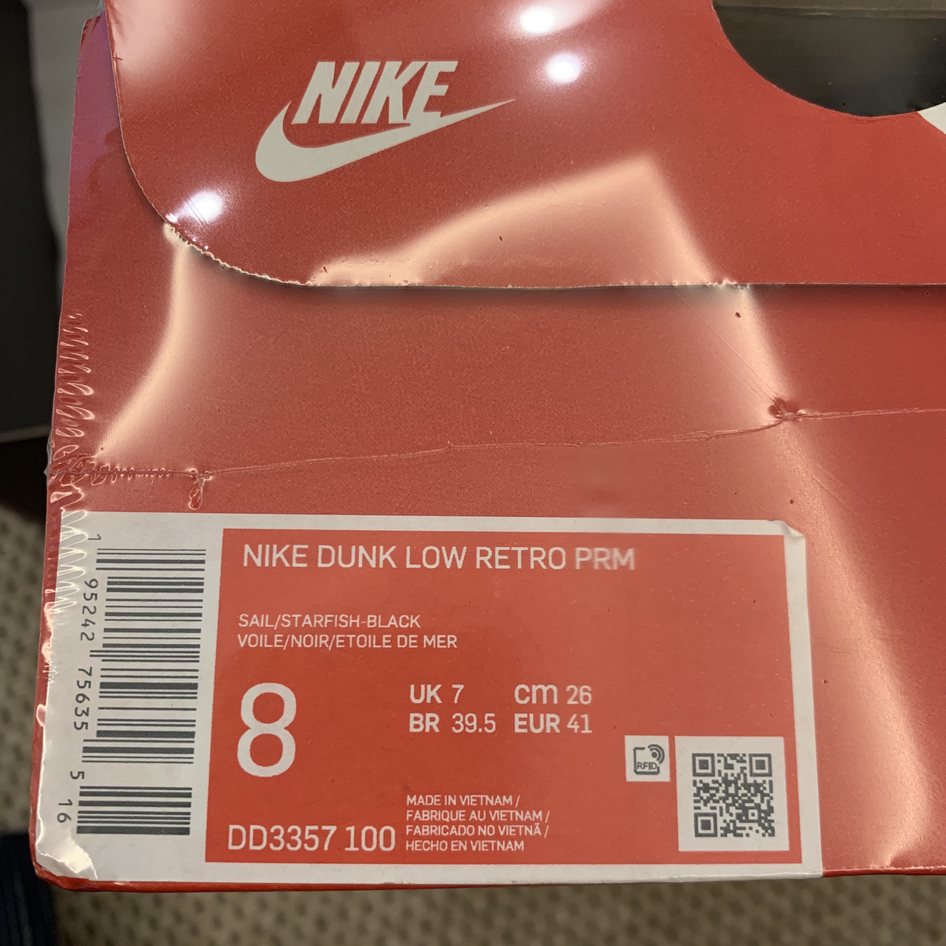 Nike Dunk Low Retro PRM Halloween 착용 스타일 - 2