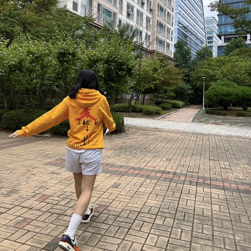 Nike x Kasina Air Max 1 SP Won-Ang Orange 착용 스타일