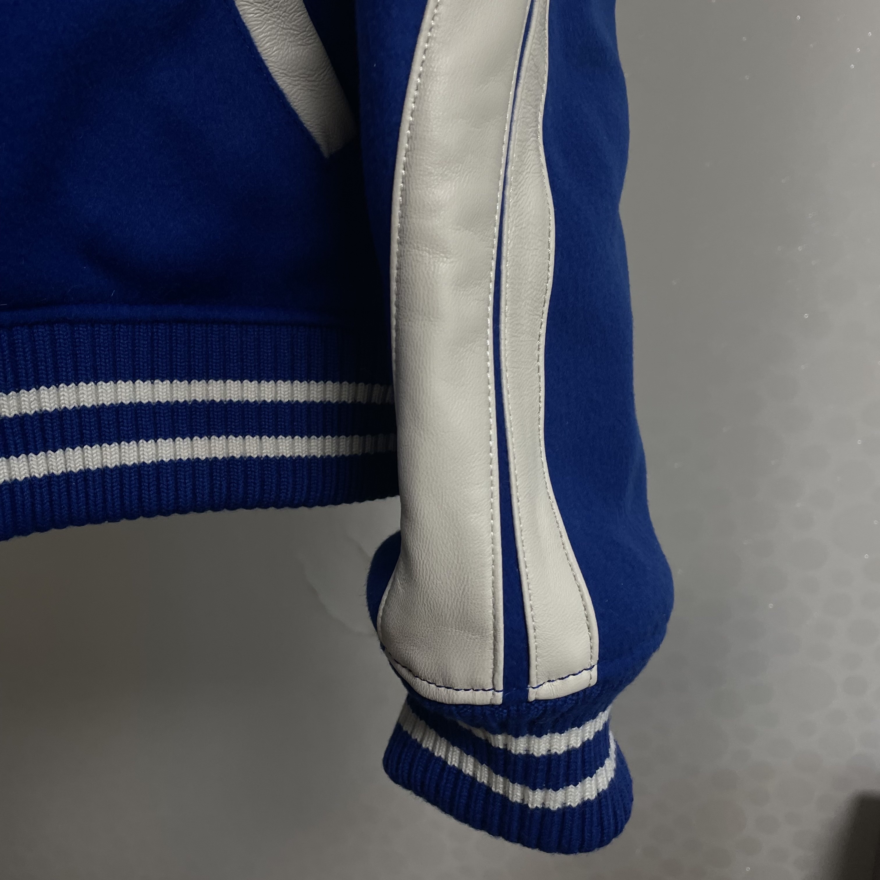 Ader Error Twit Jumper Blue 착용 스타일 - 3