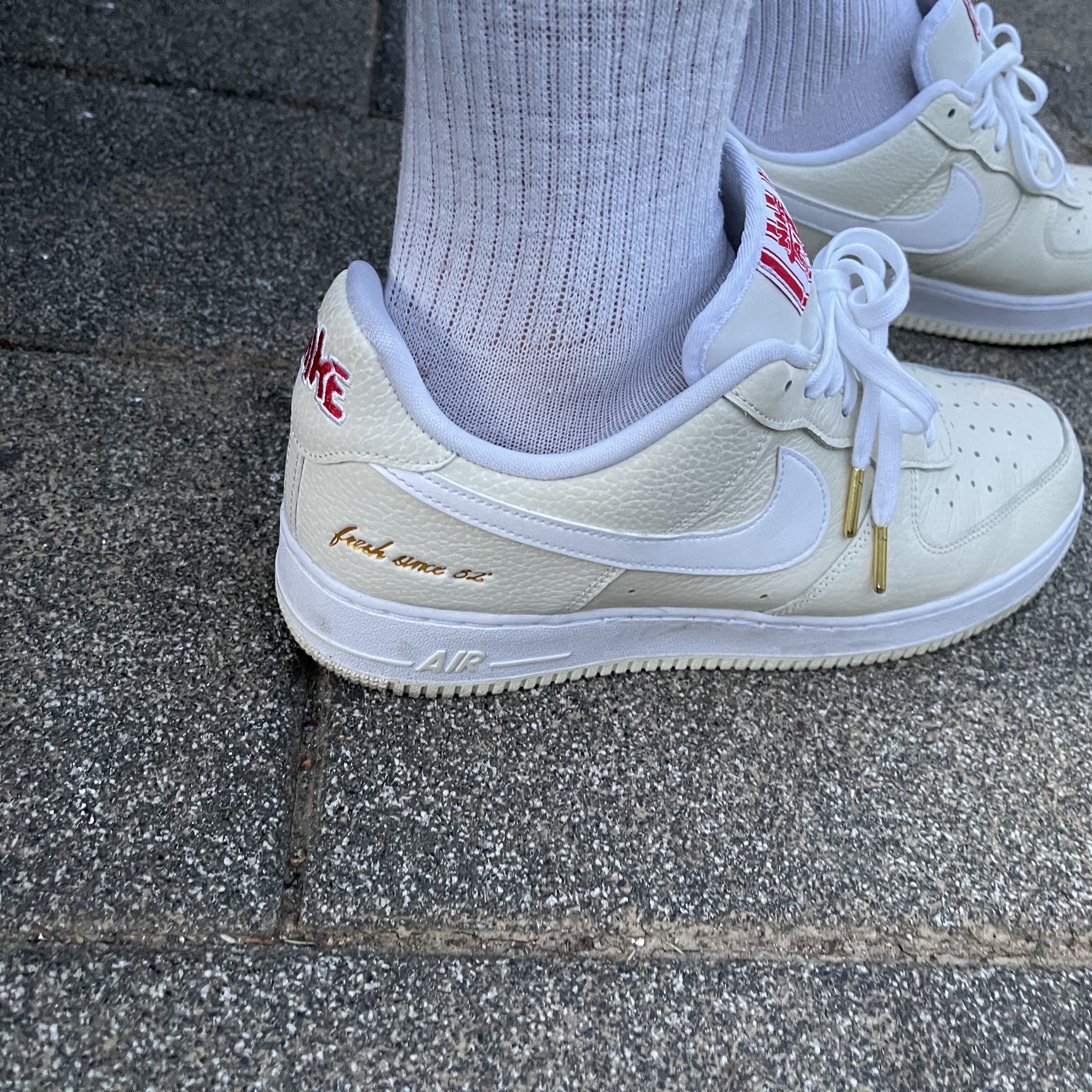 Nike Air Force 1 '07 PRM Popcorn 착용 스타일 - 3