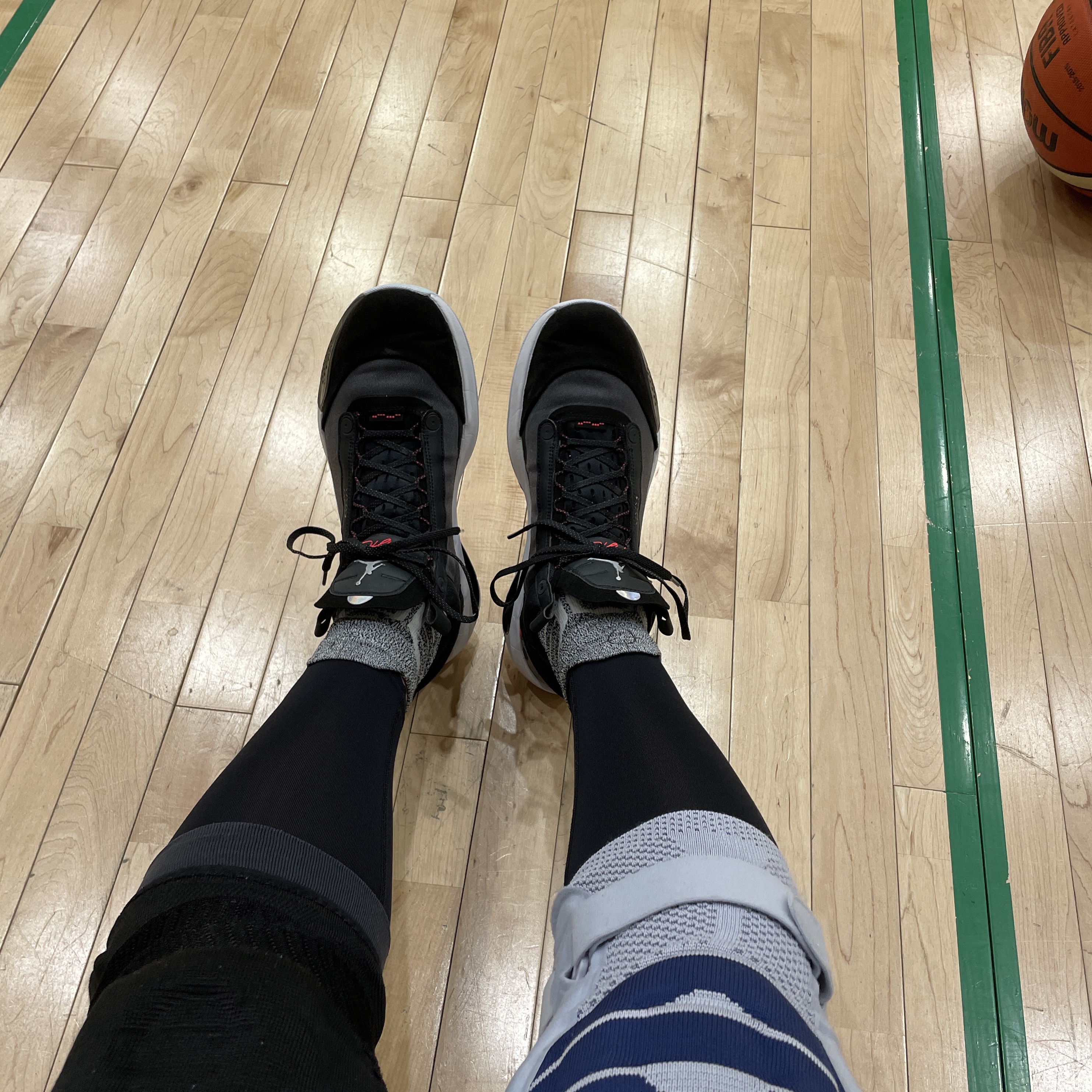 Jordan XXXIV Low PF Heritage 착용 스타일