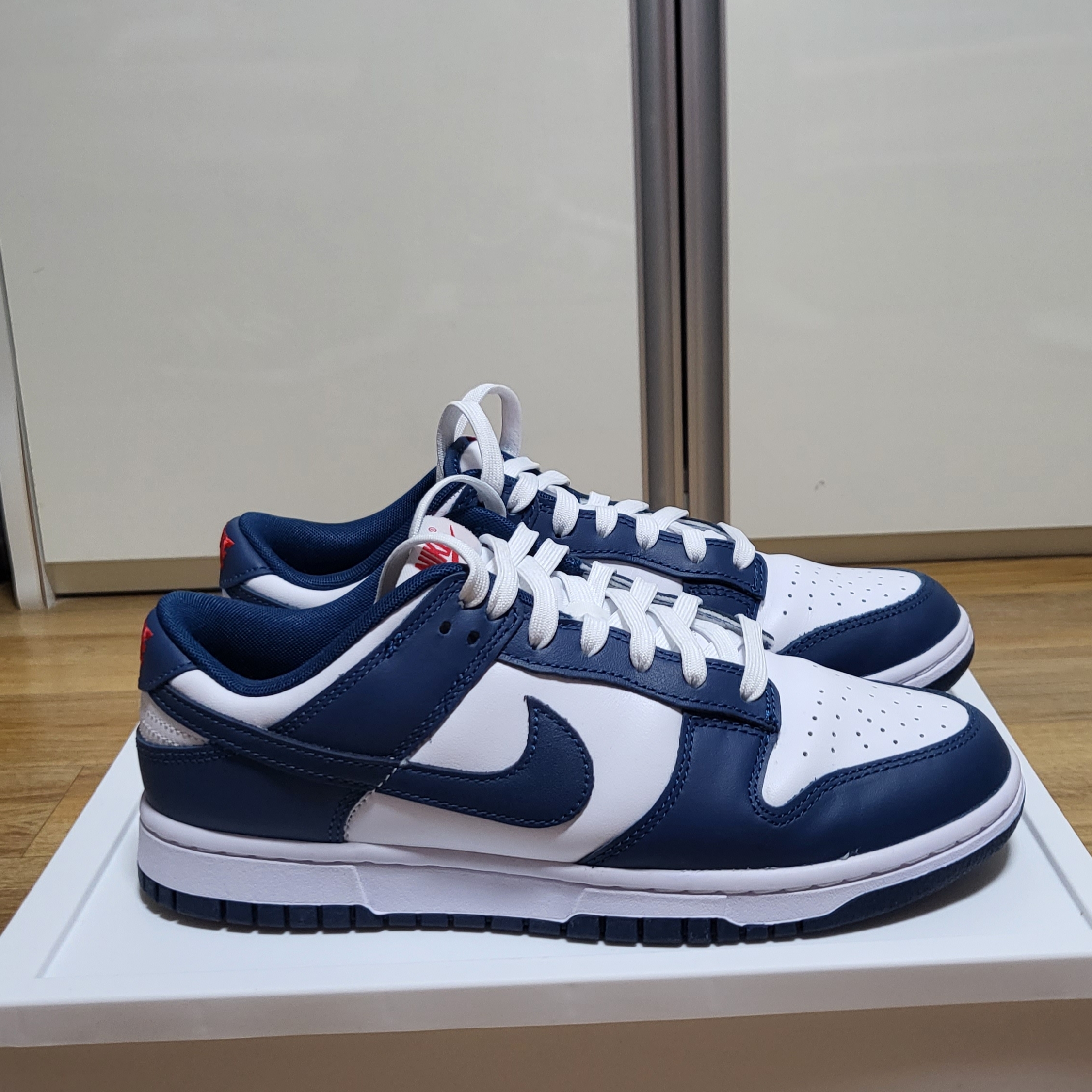 Nike Dunk Low Retro Valerian Blue 착용 스타일 - 1