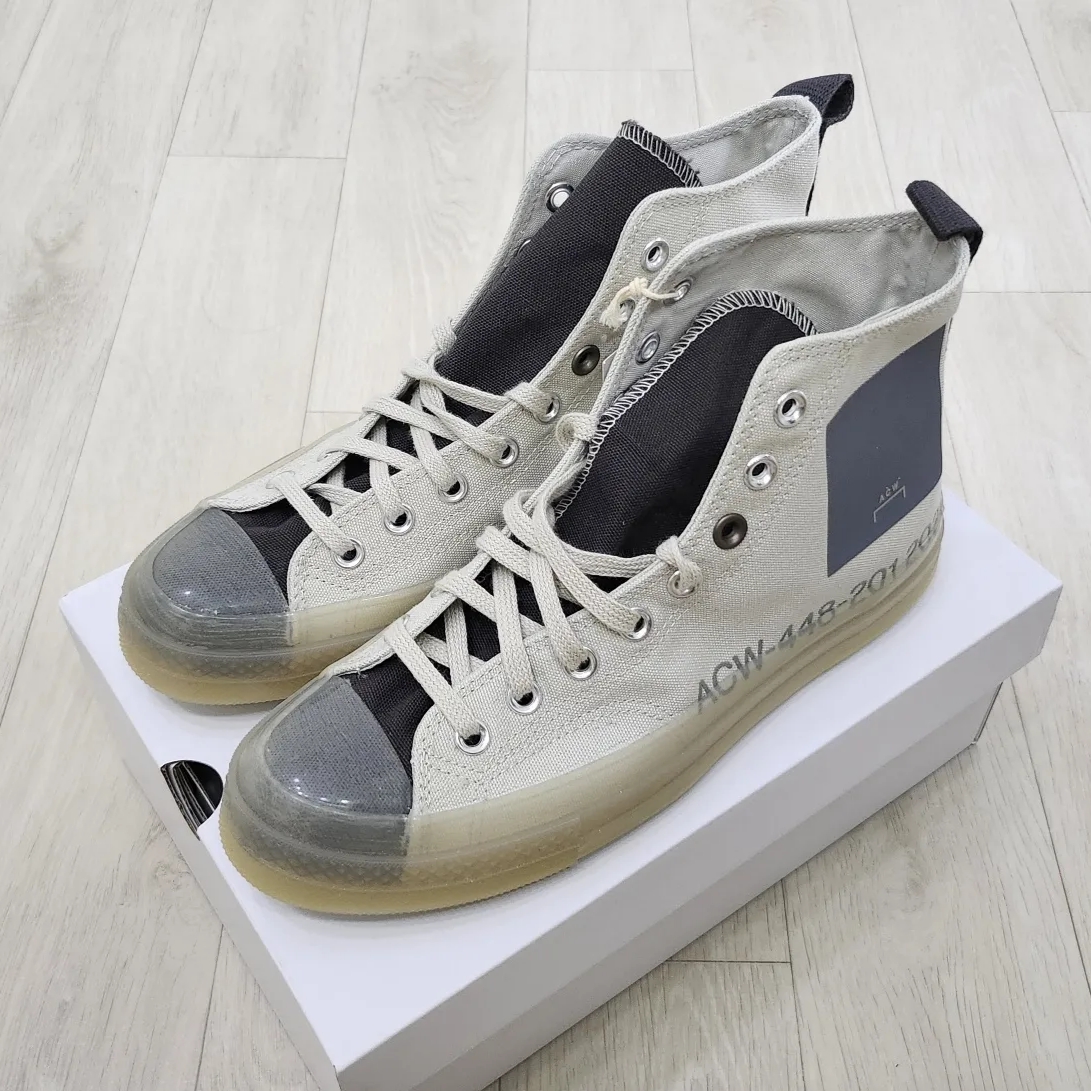 Converse x A-Cold-Wall Chuck 70 Hi Silver Birch 착용 스타일 - 2