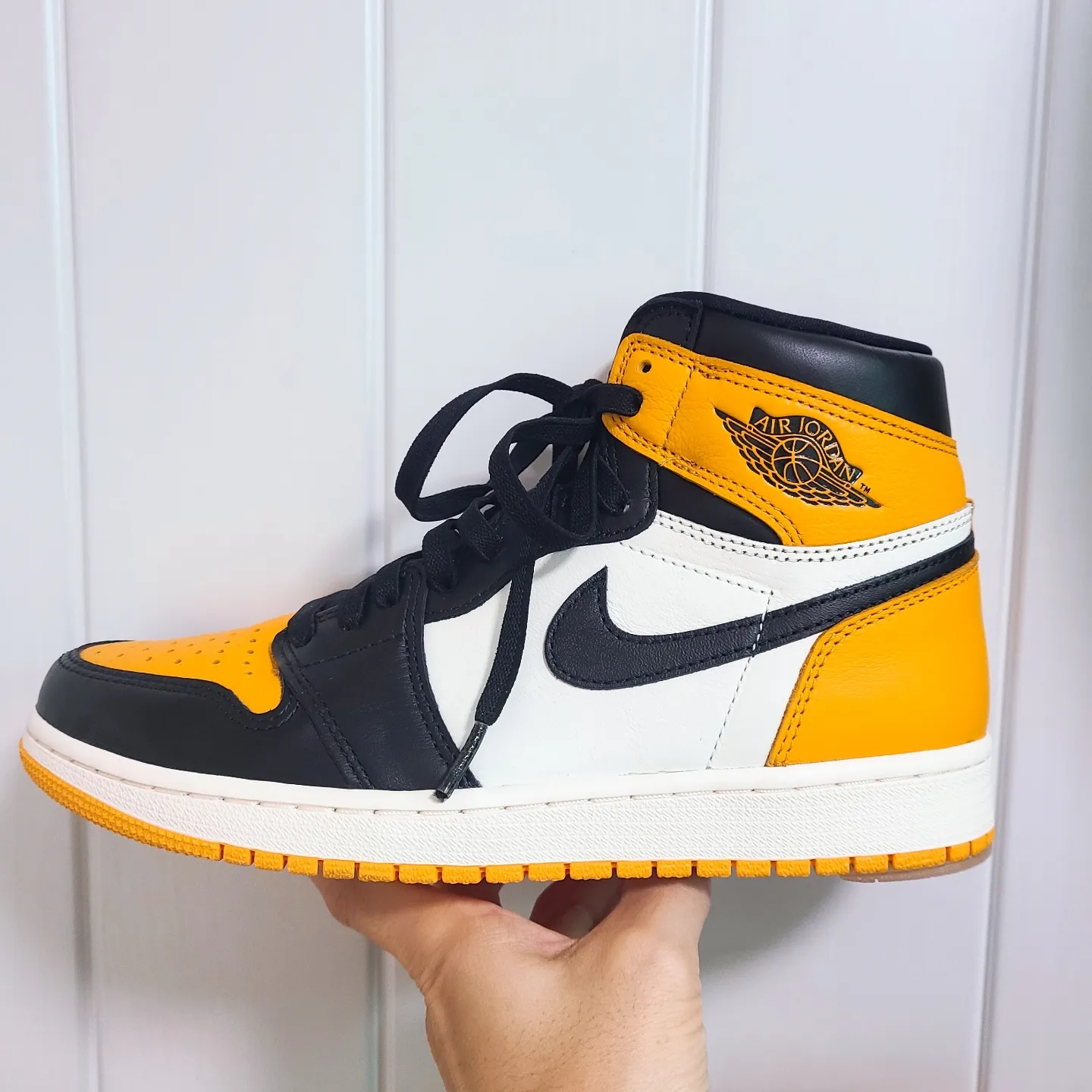 Jordan 1 Retro High OG Taxi 착용 스타일 - 2
