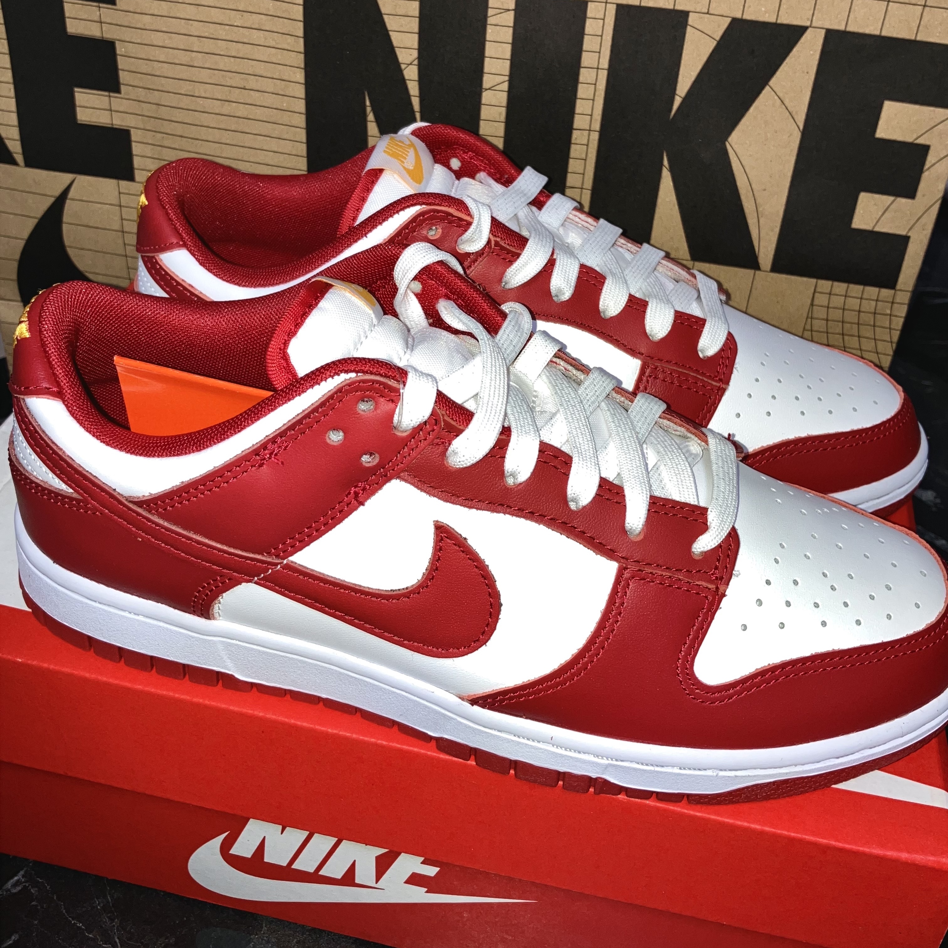 Nike Dunk Low Retro Gym Red 착용 스타일