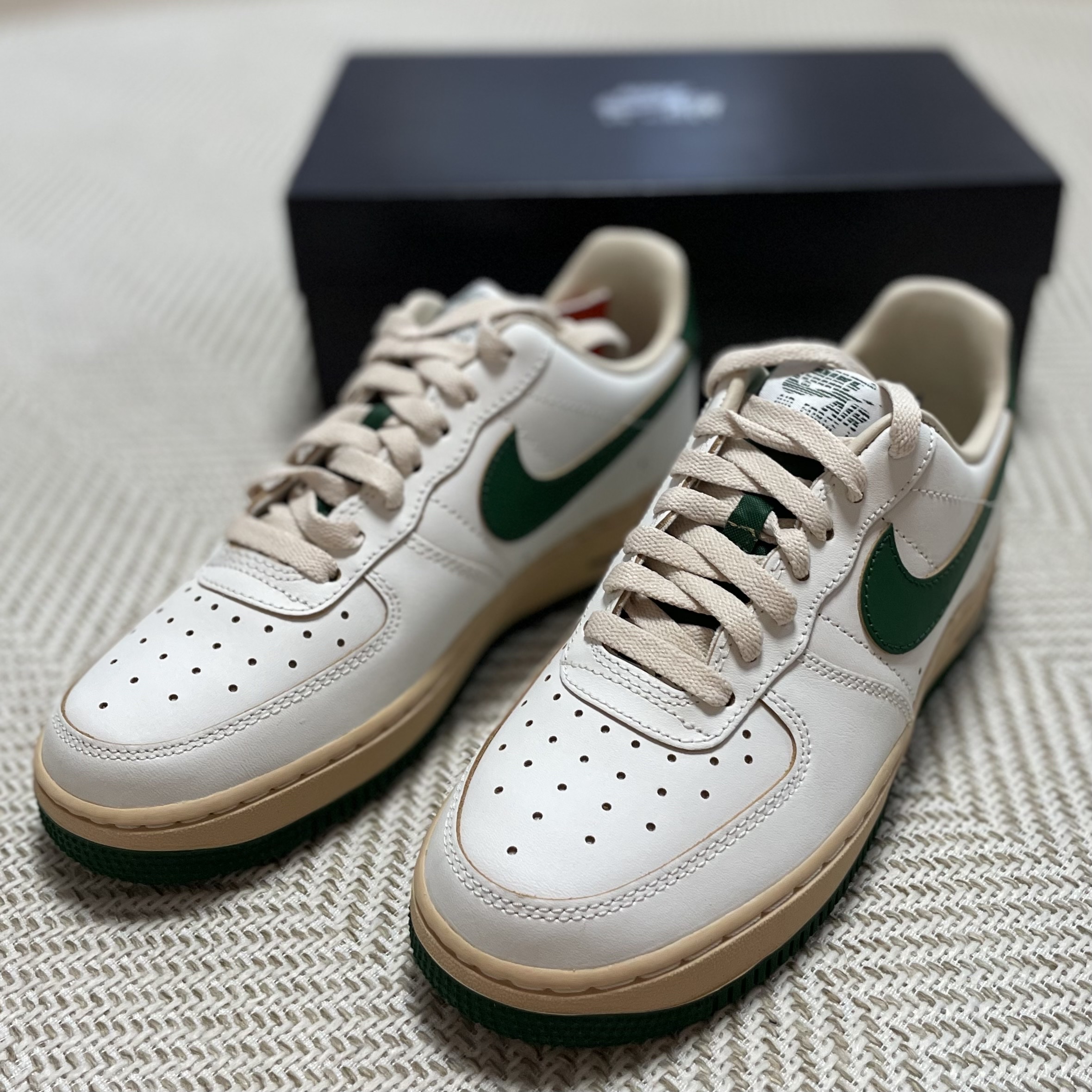 (W) Nike Air Force 1 Low Gorge Green 착용 스타일 - 3