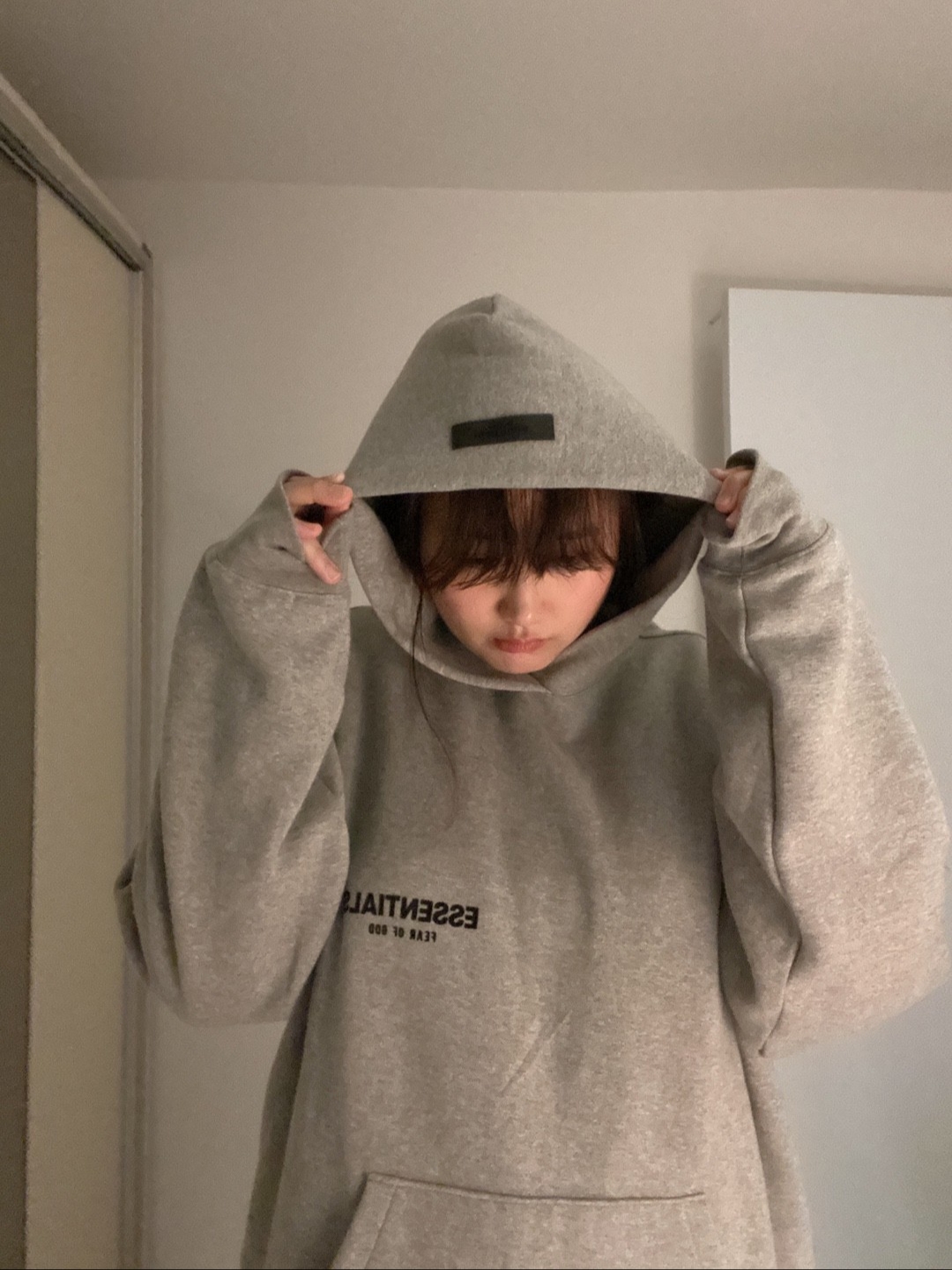 Essentials The Core Collection Hoodie Dark Oatmeal, Nike x Tom Sachs General Purpose Shoe Archive 착용 스타일 - 2