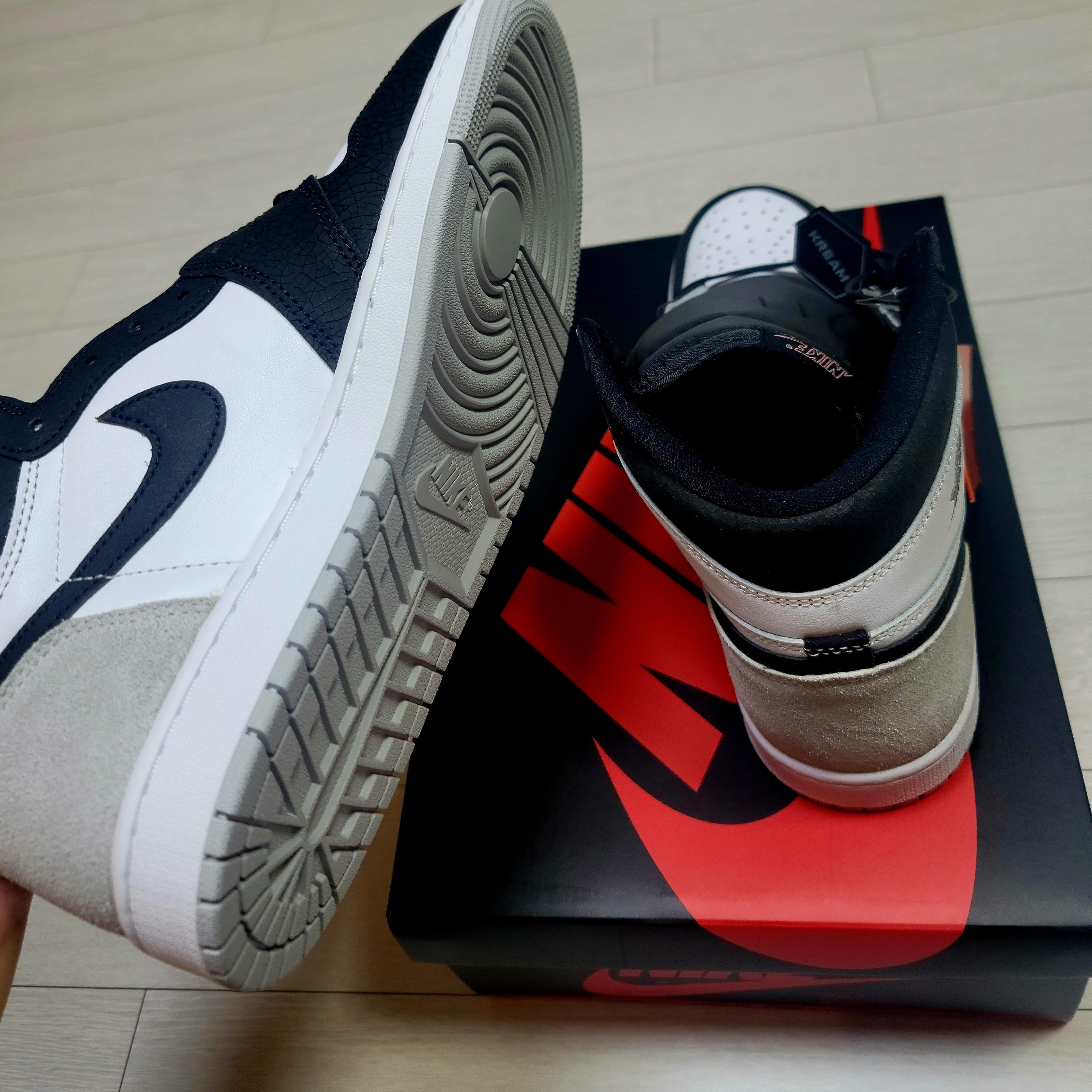 Jordan 1 Retro High OG Bleached Coral 착용 스타일 - 5