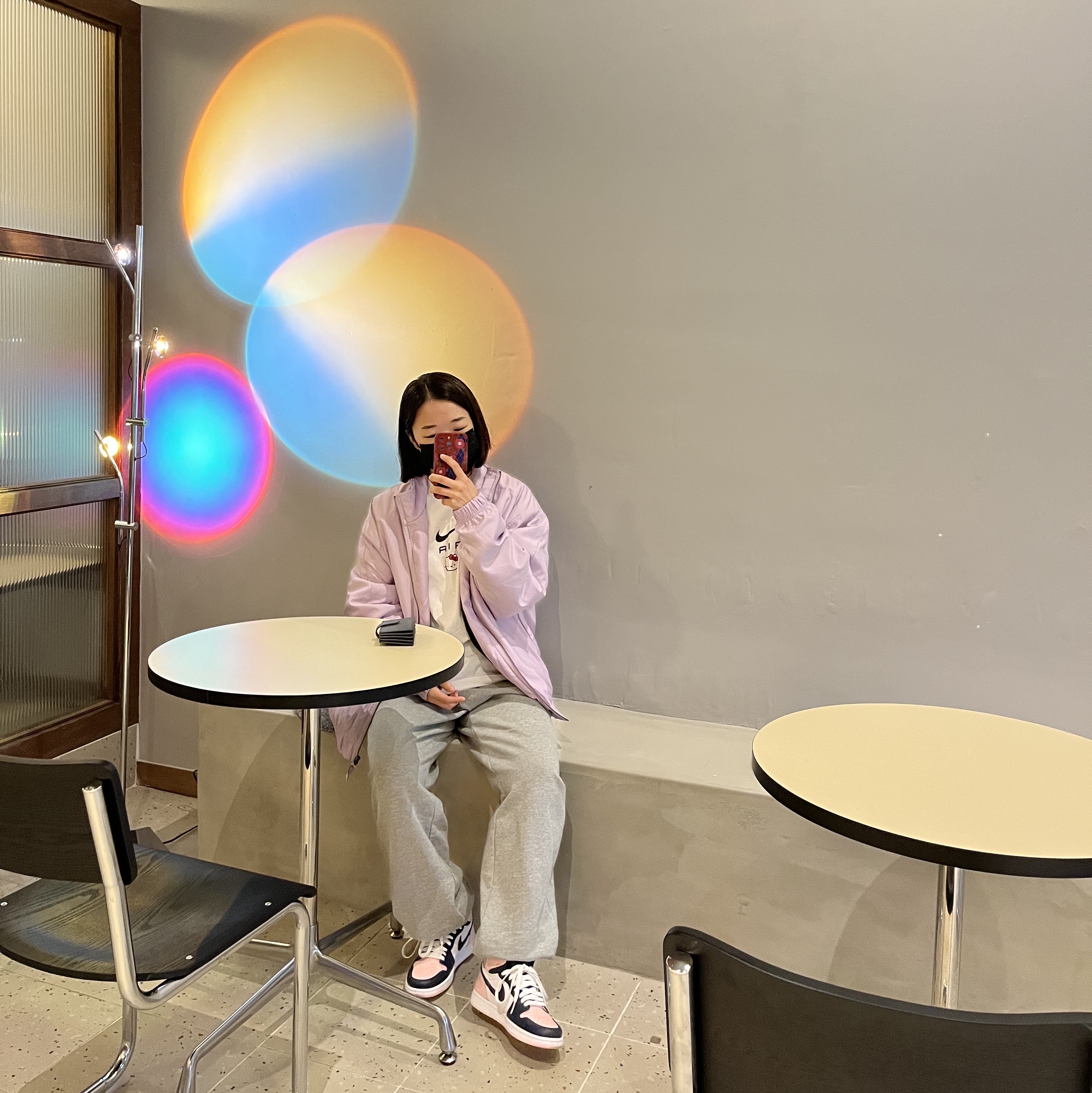 Nike NRG Solo Swoosh Satin Bomber Jacket Doll - US/EU 착용 스타일