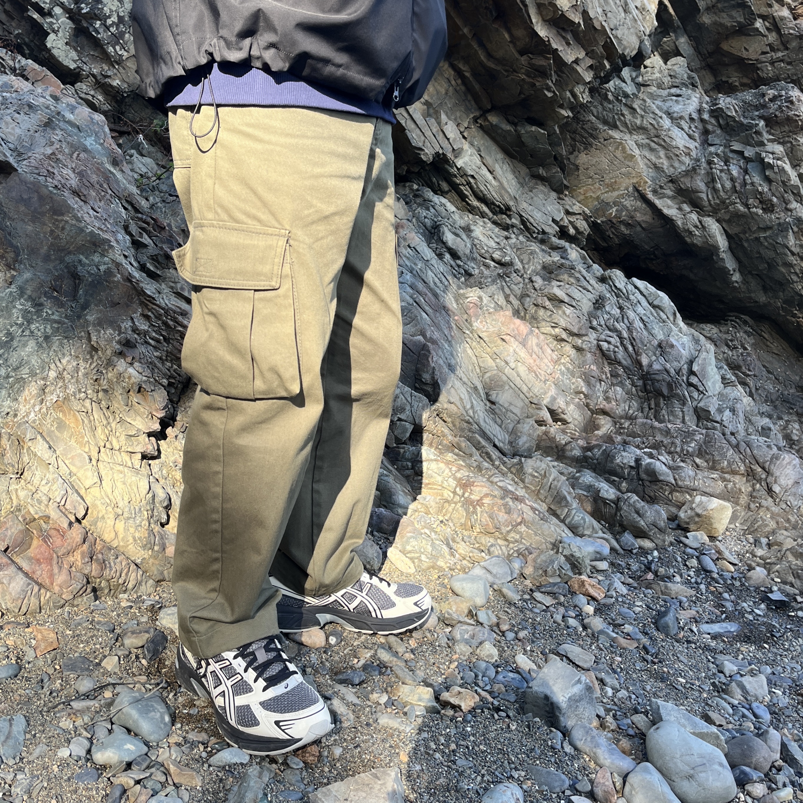 Asics x I4P Gel-1130 Mink Glacier Grey 착용 스타일 - 2