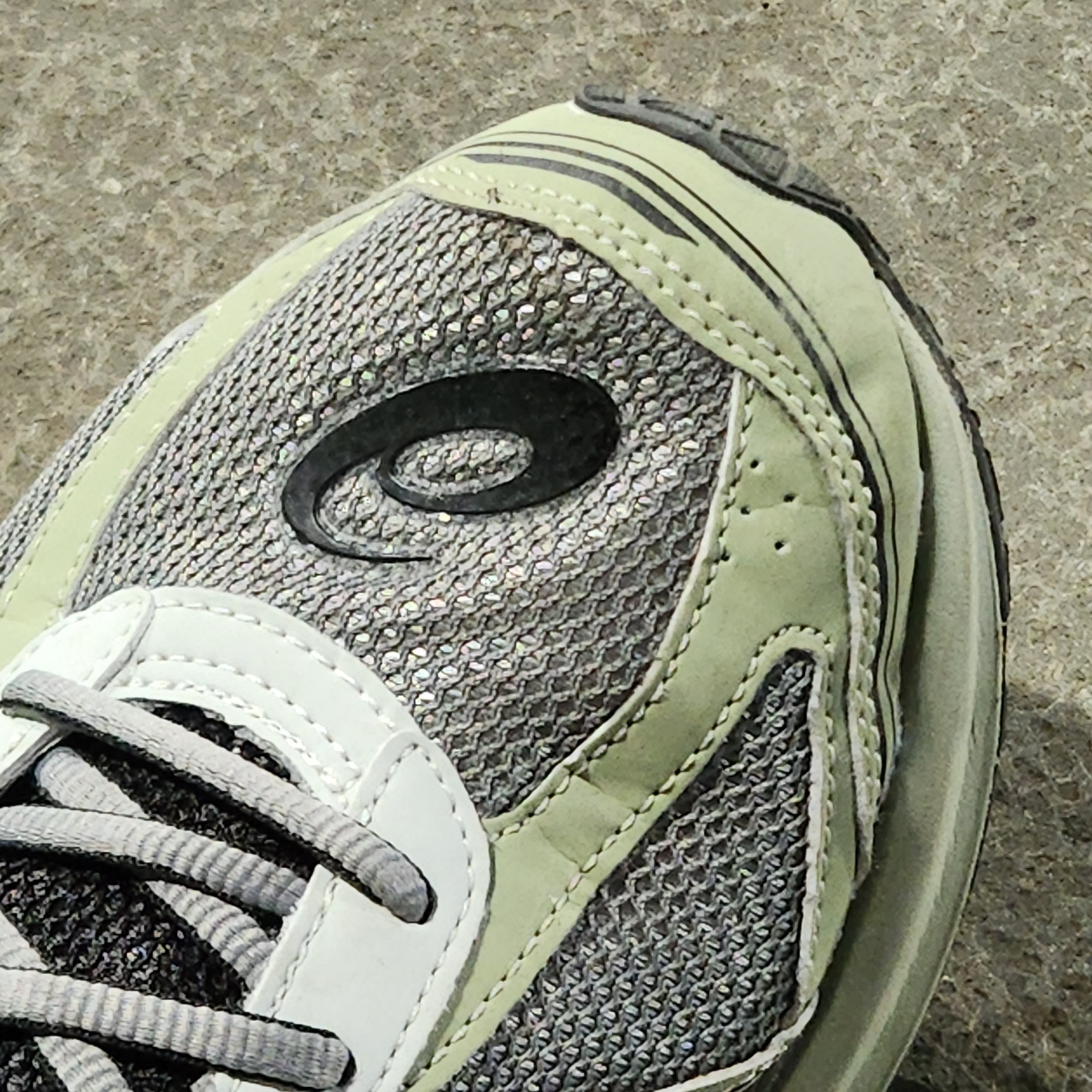 Asics Jog 100 S Sheet Rock - 2E Wide 착용 스타일