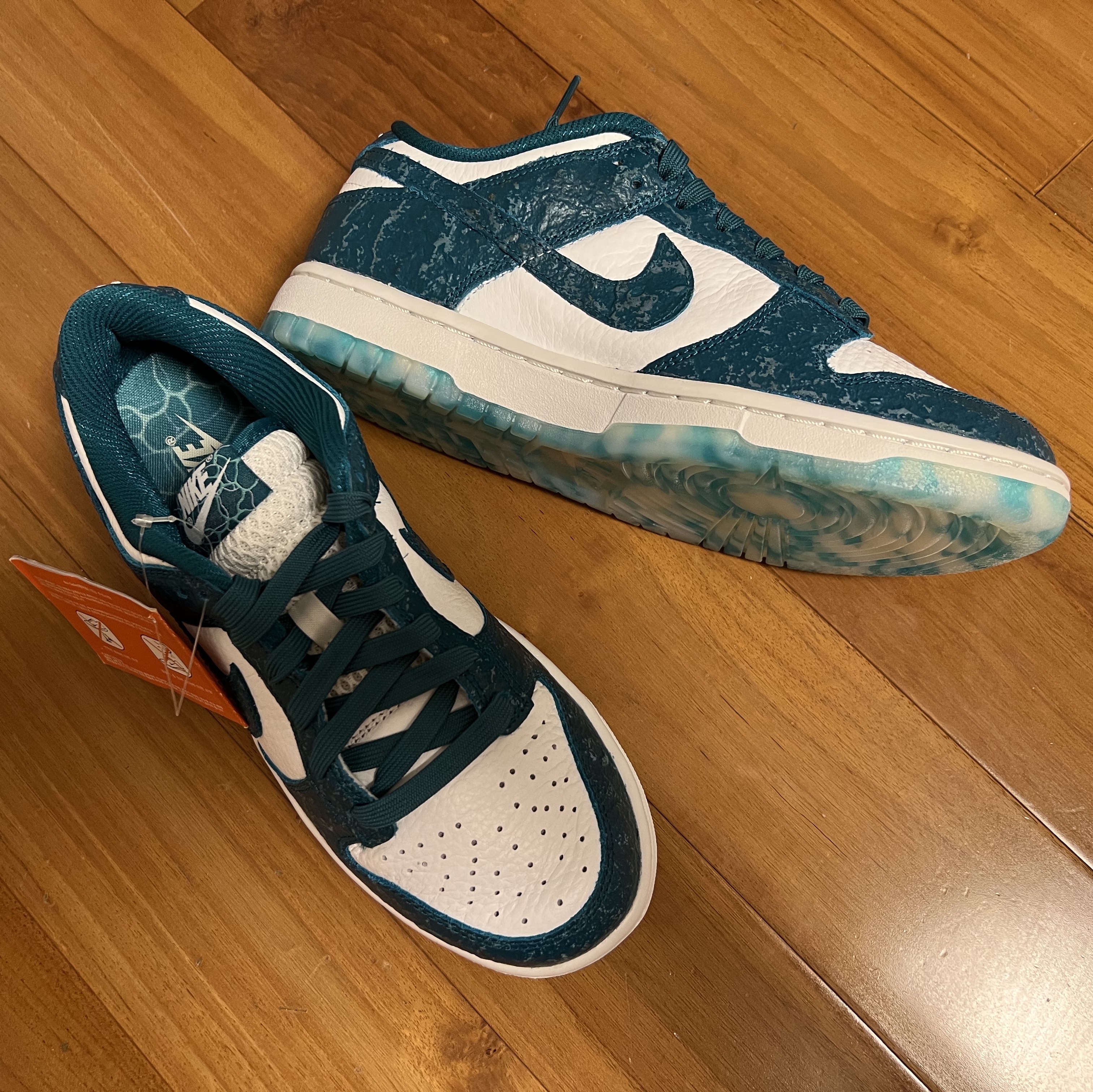 (W) Nike Dunk Low Ocean 착용 스타일 - 1