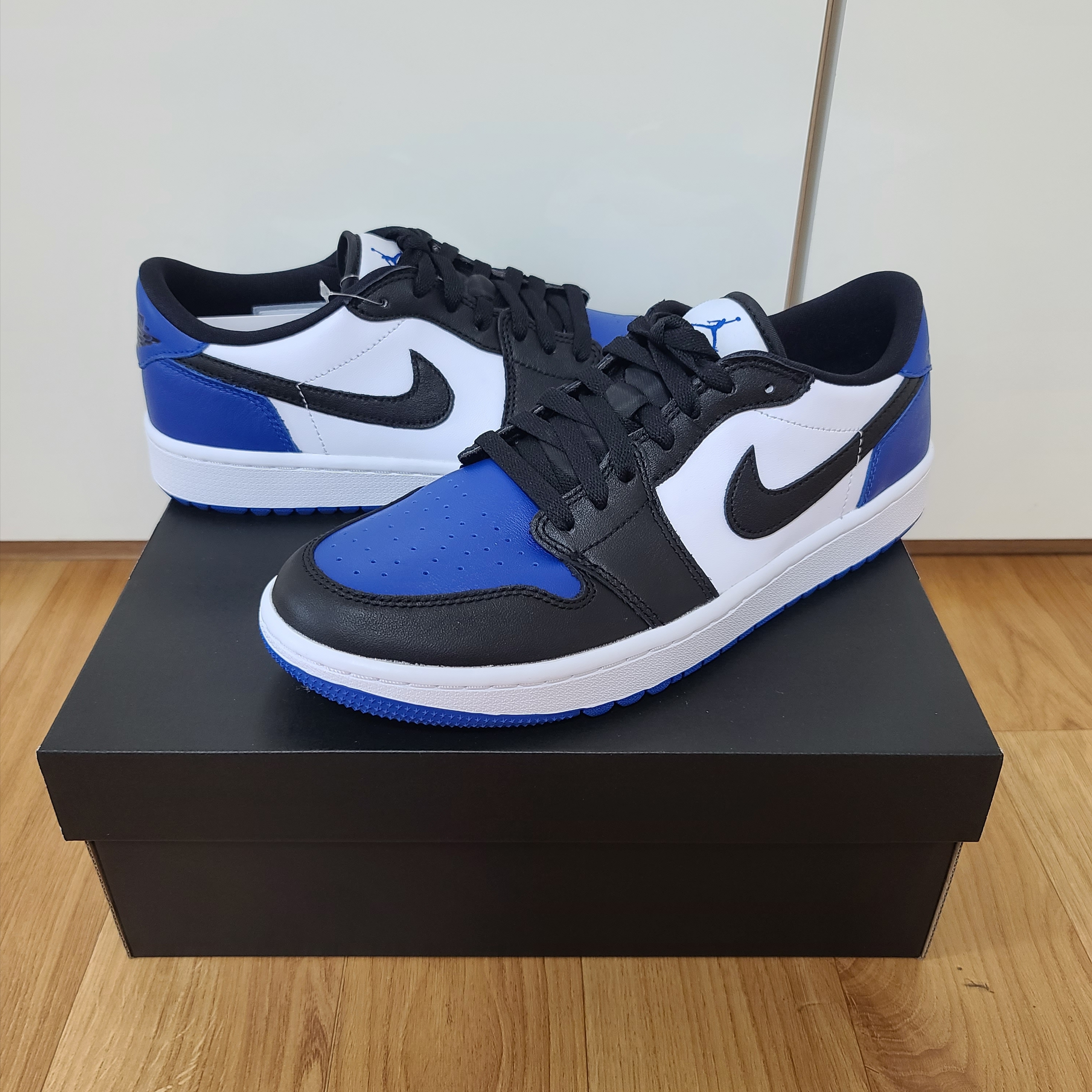Jordan 1 Low Golf Sport Royal 착용 스타일 - 3