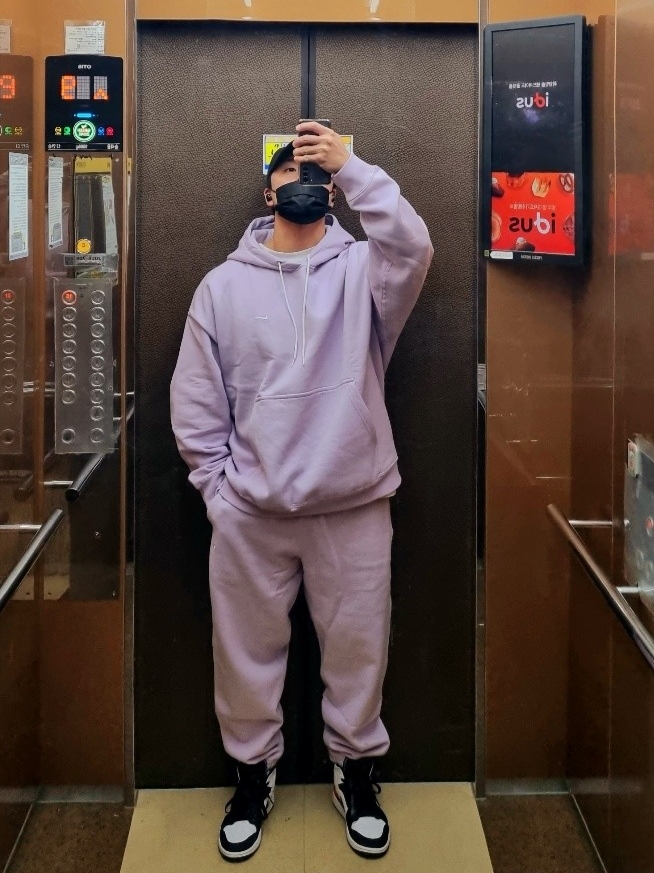 Nike NRG Solo Swoosh Fleece Hoodie Doll - US/EU, Nike NRG Solo Swoosh Fleece Pants Doll - US/EU 착용 스타일