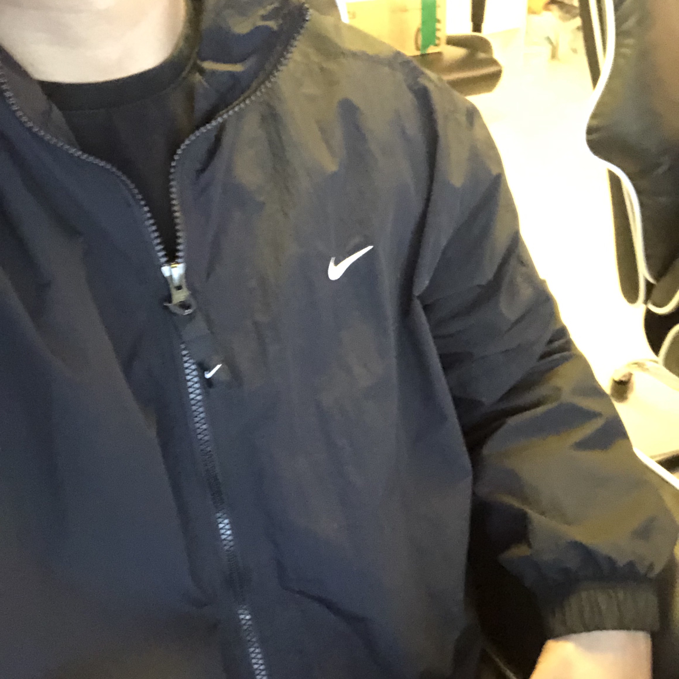 Nike NRG Solo Swoosh Woven Track Jacket Black - Asia 착용 스타일